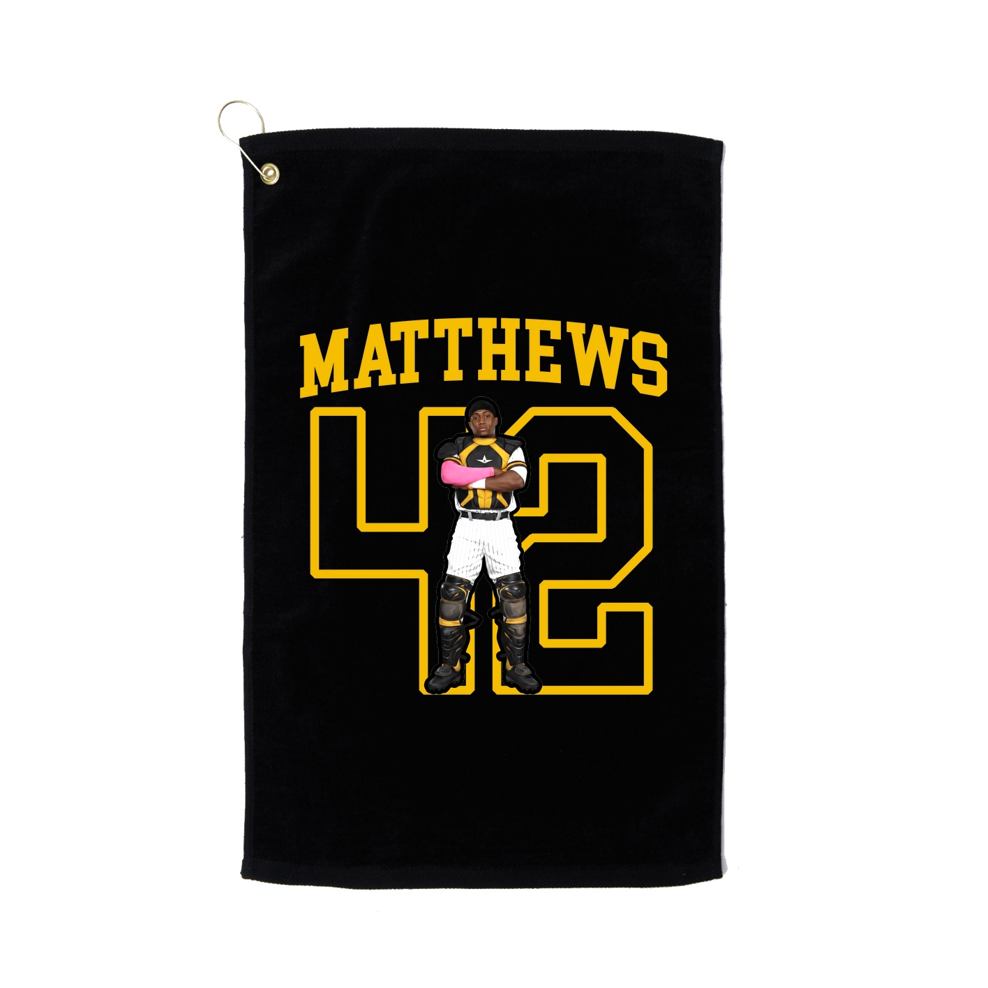 Golf Towel — Shirsey in Black