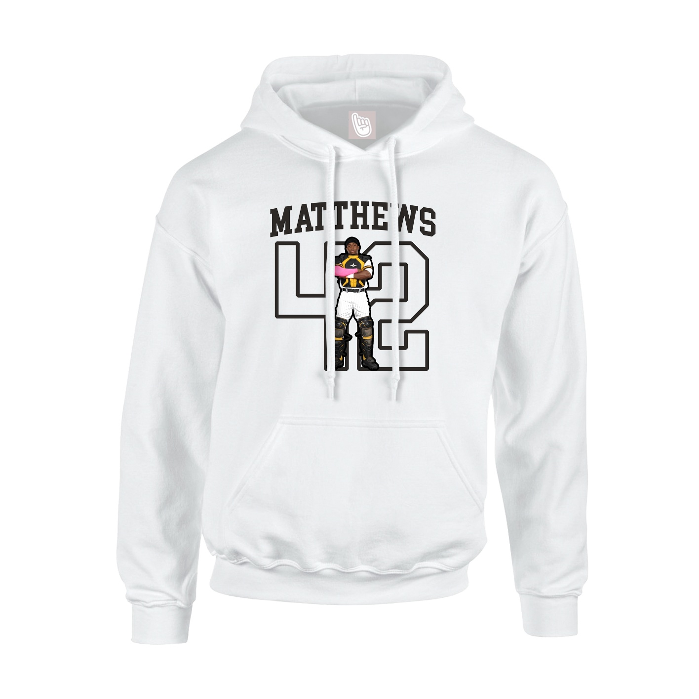Youth Hoodie — Shirsey in White