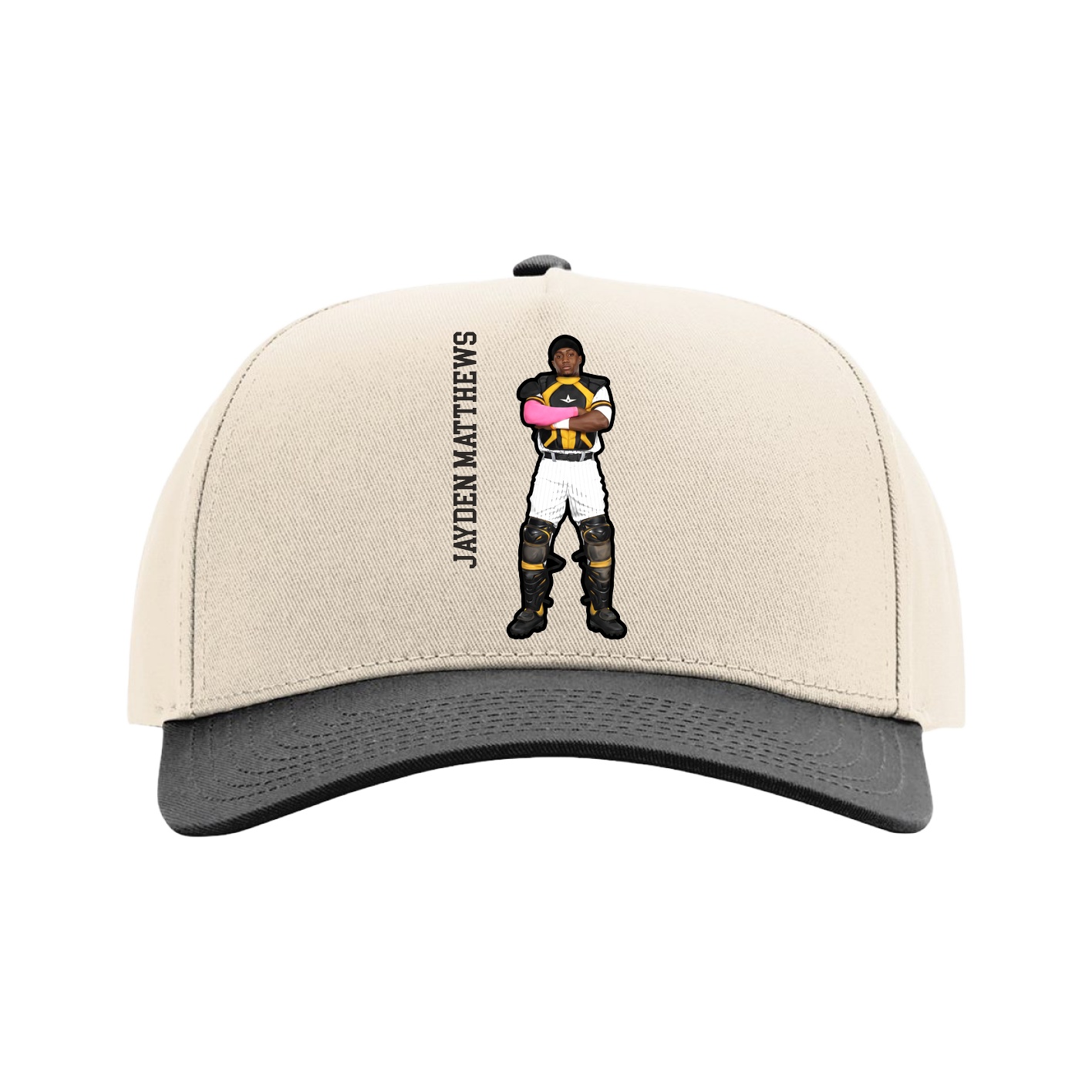 Full Fabric Five-Panel Champ Cap