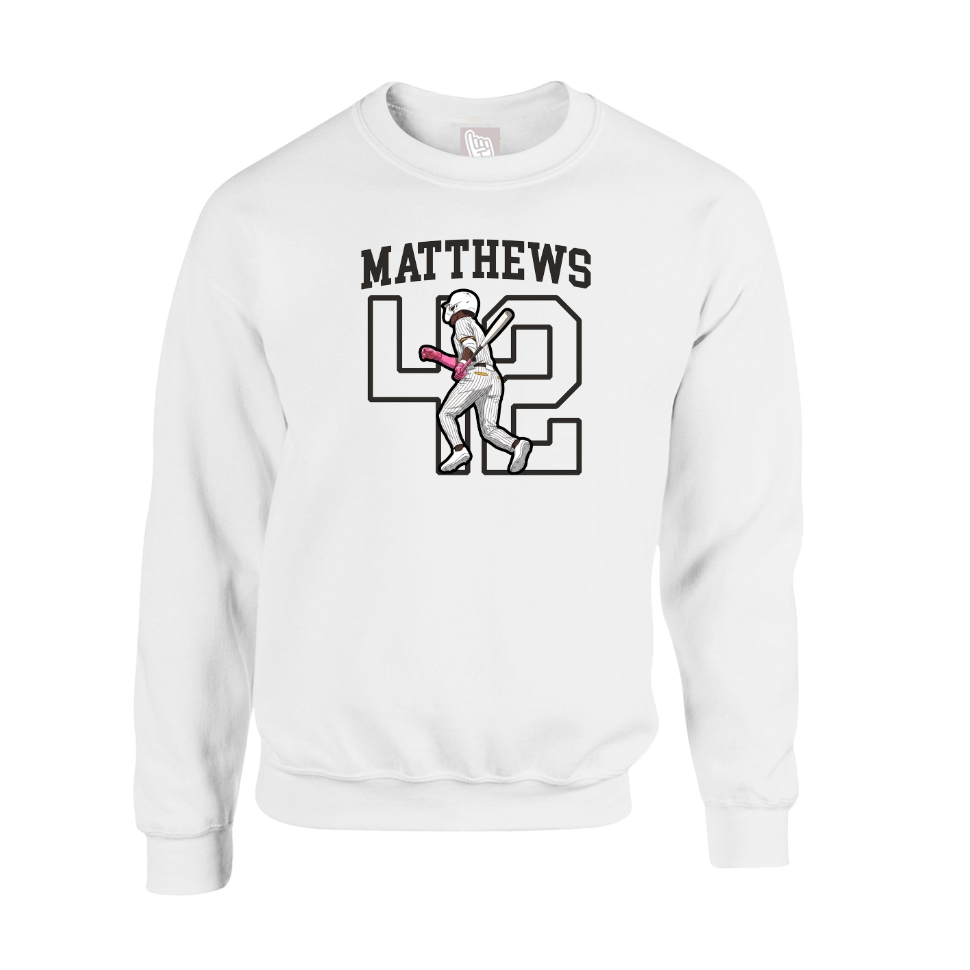 Fleece Crew — Shirsey in White