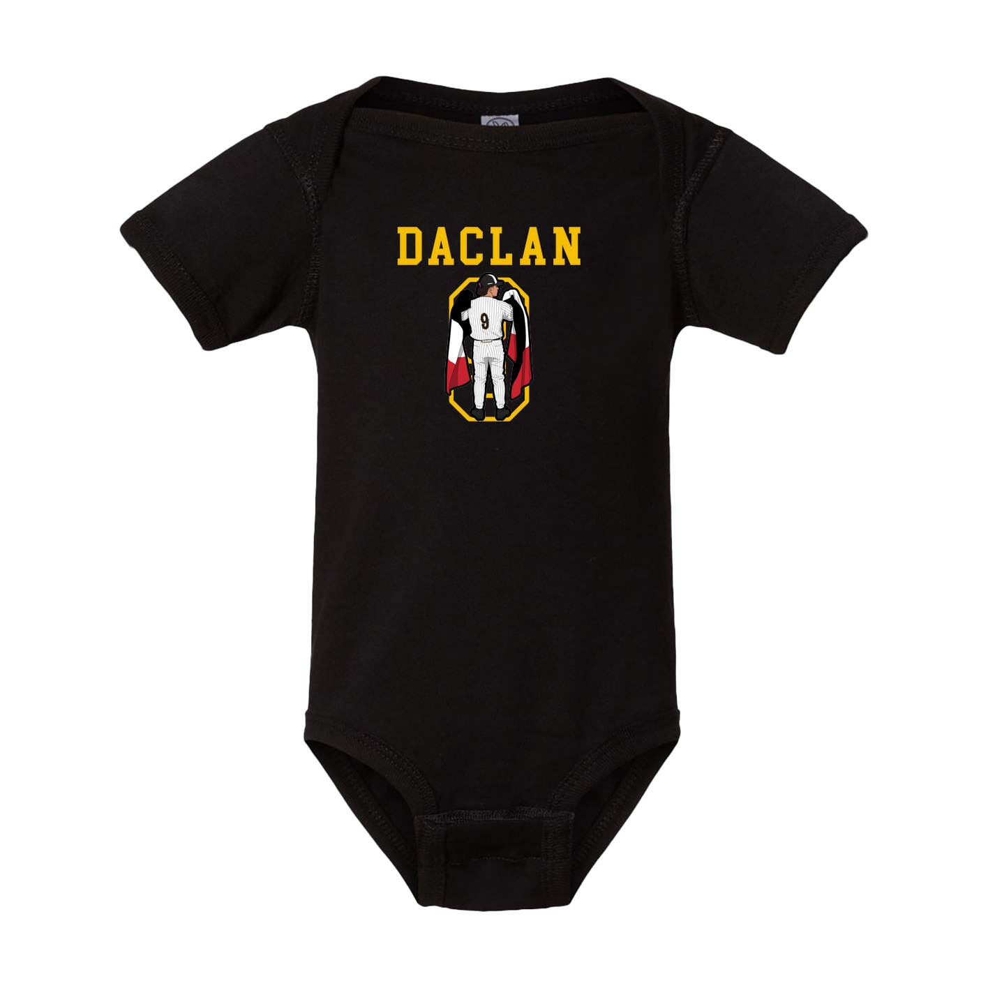 Baby Onesie — Shirsey in Black