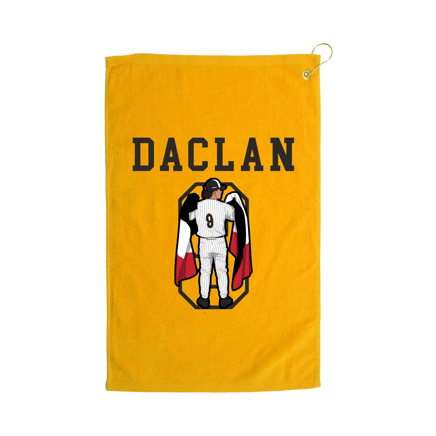 Golf Towel — Shirsey in Gold