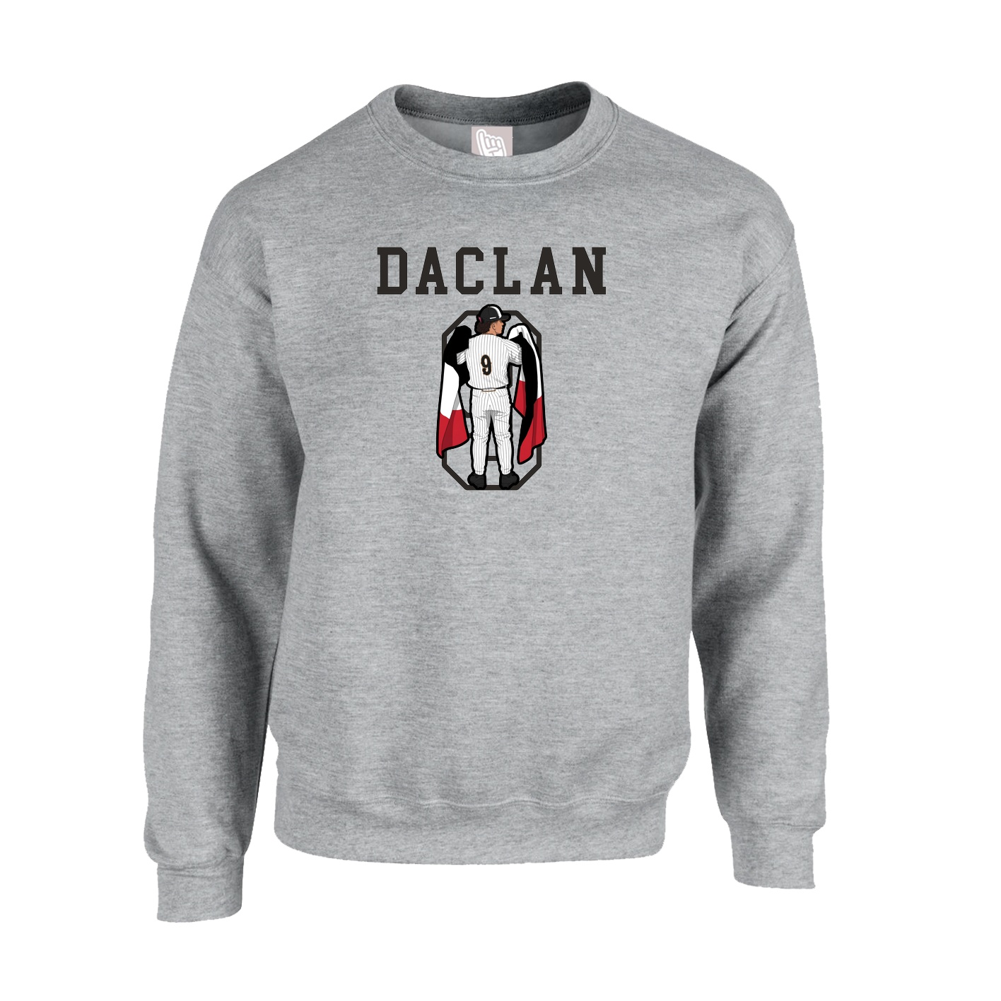 Fleece Crew — Shirsey in Grey
