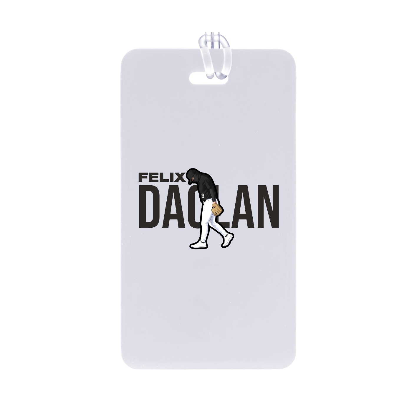 Bag Tag — Player Name in Classic