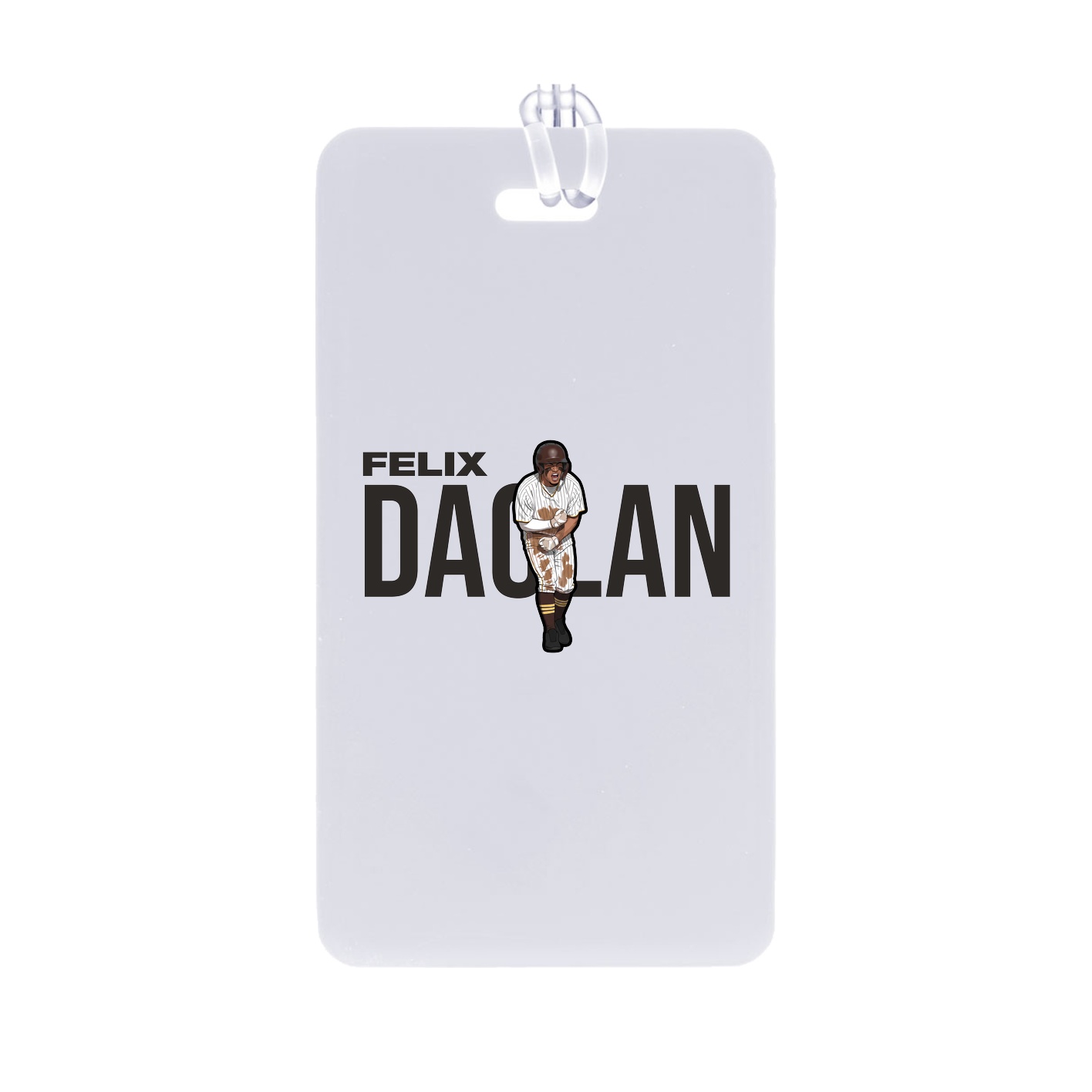 Bag Tag — Player Name in Classic