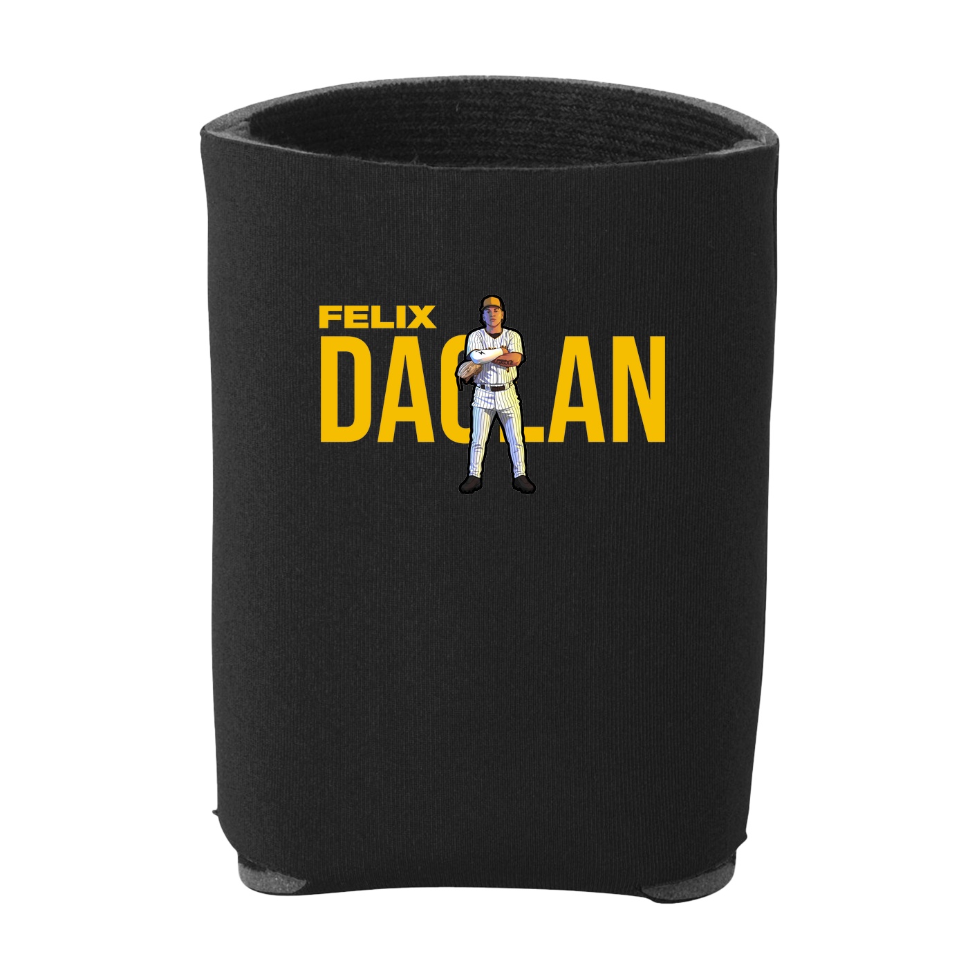 Can Holder — Player Name in Black