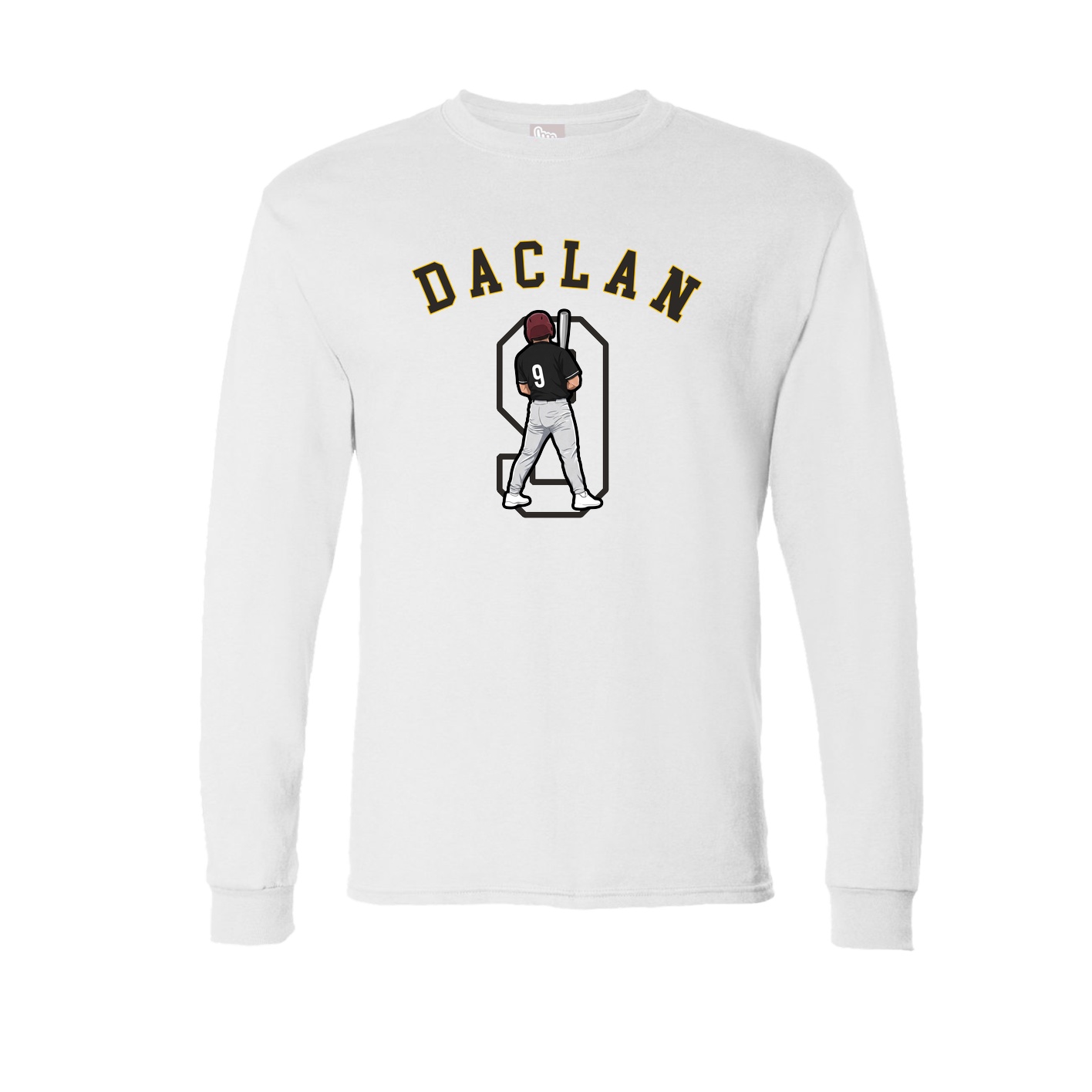 Long Sleeve Tee — Shirsey Arch in White
