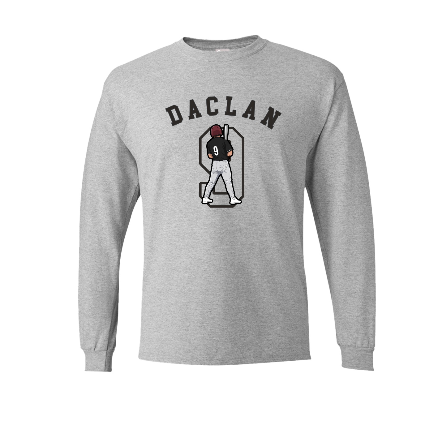 Long Sleeve Tee — Shirsey Arch in Grey