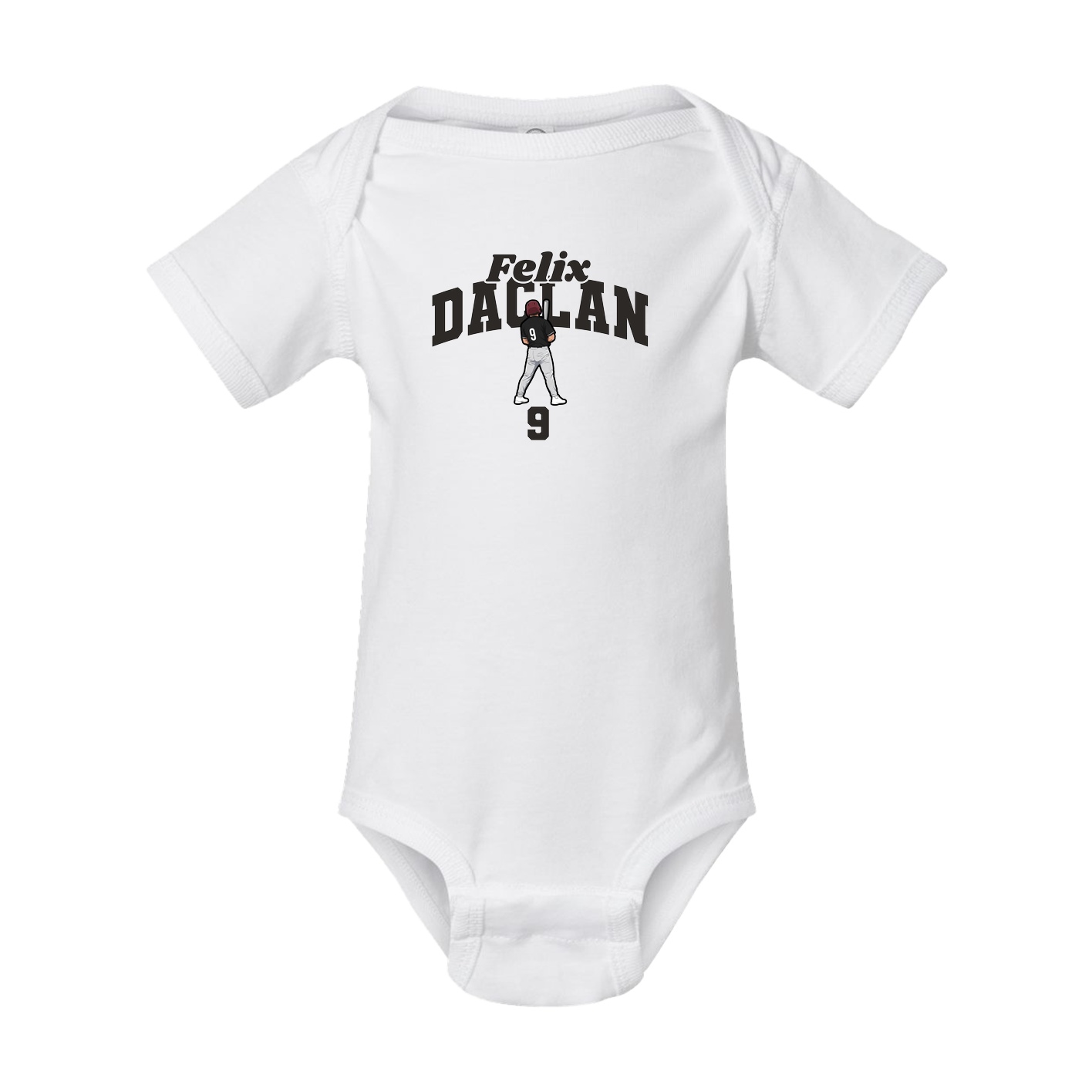 Baby Onesie — Signature Arch in White