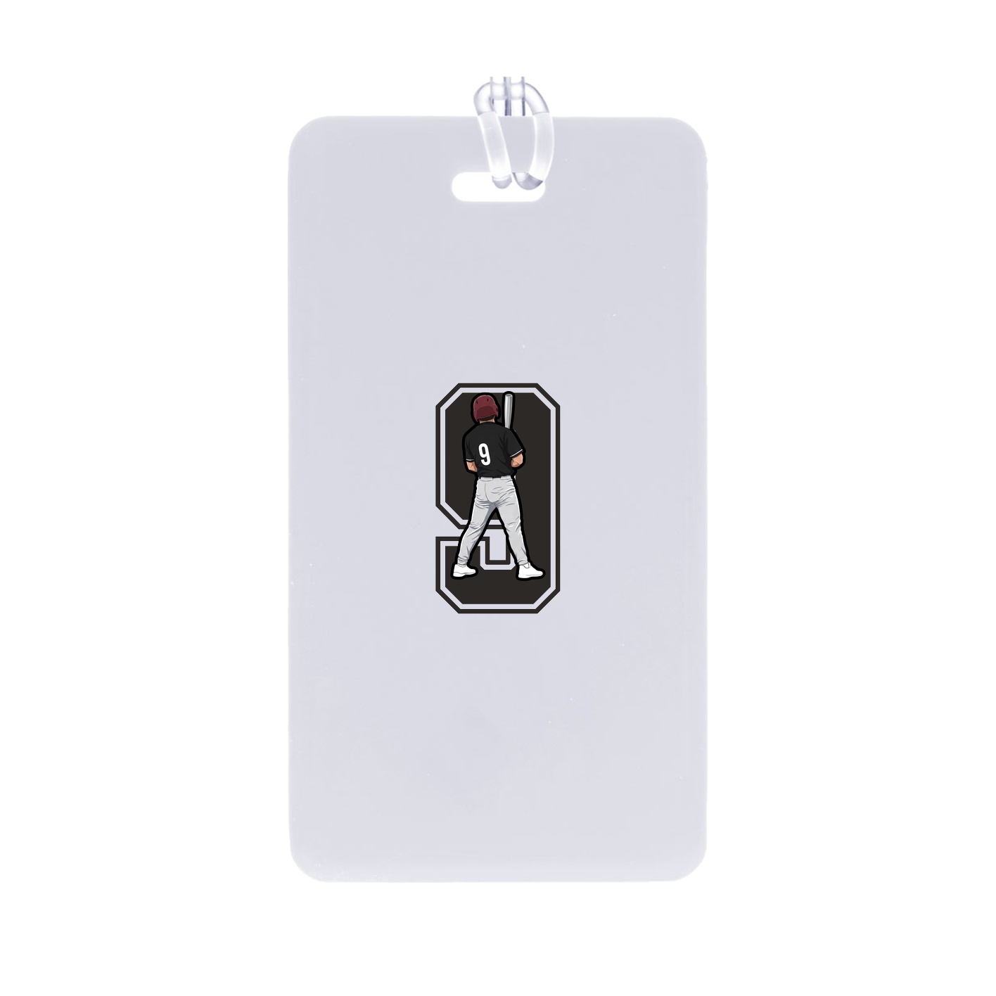 Bag Tag — Number in Classic