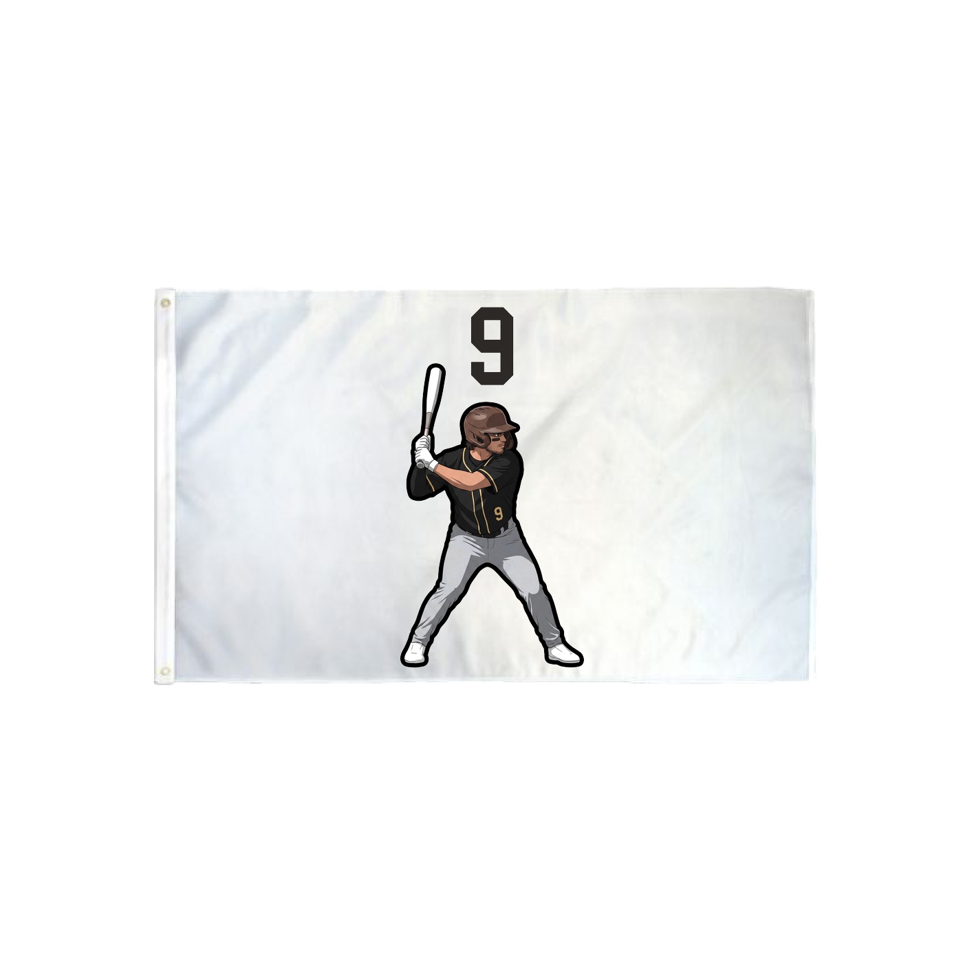 3x5 Flag — Number Top in Classic