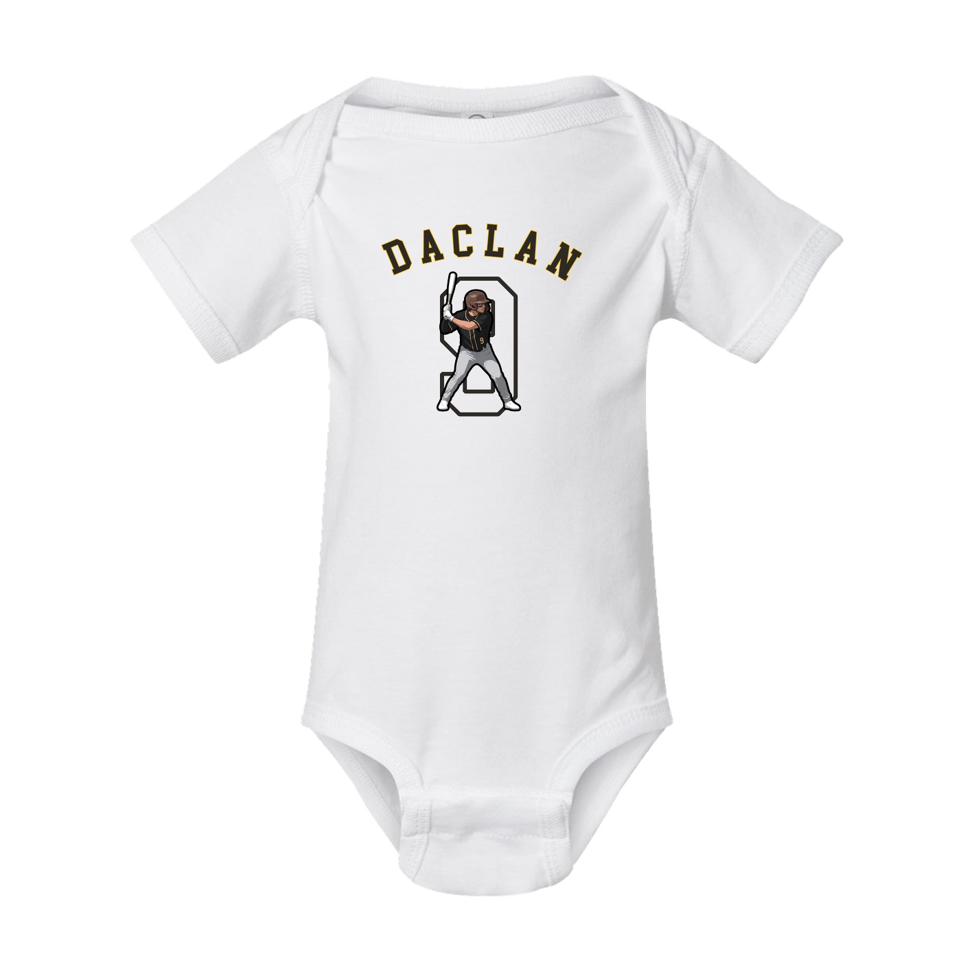 Baby Onesie — Shirsey Arch in White
