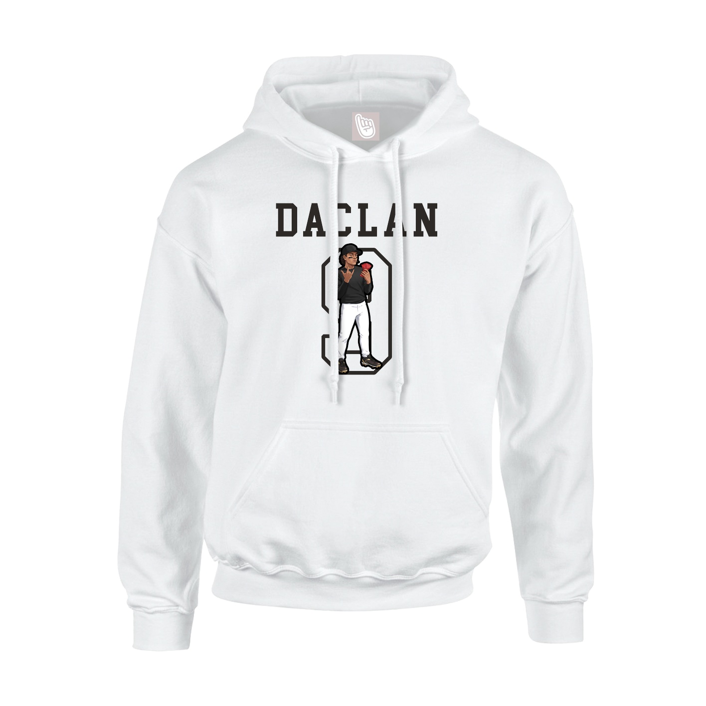 Hoodie — Shirsey in White