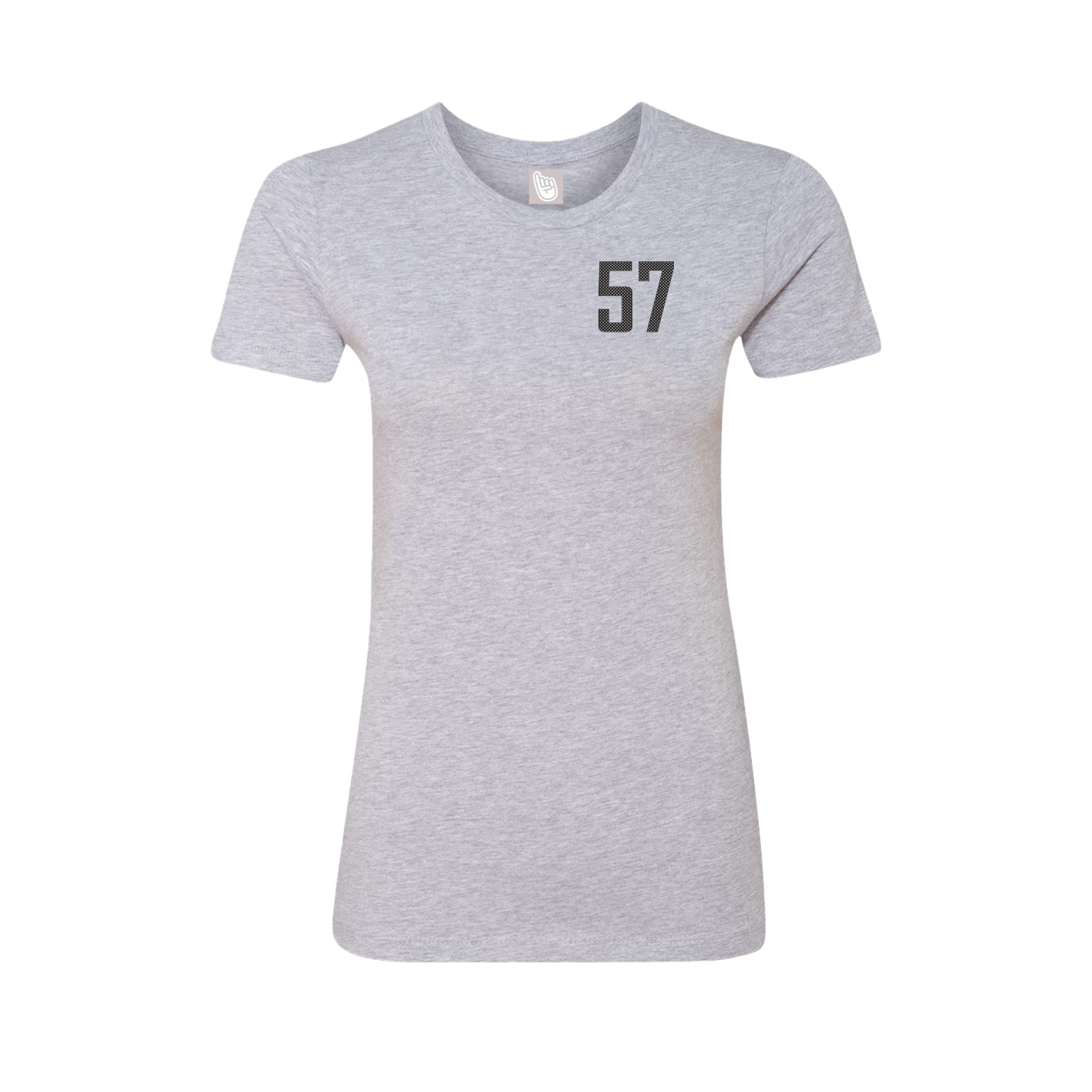 Womens Tee — Front Shirsy in Grey