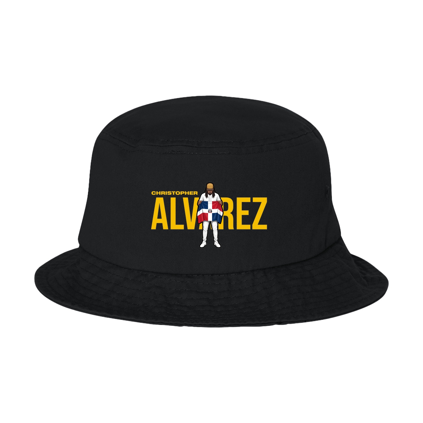 Bucket Cap — Player Name in Black