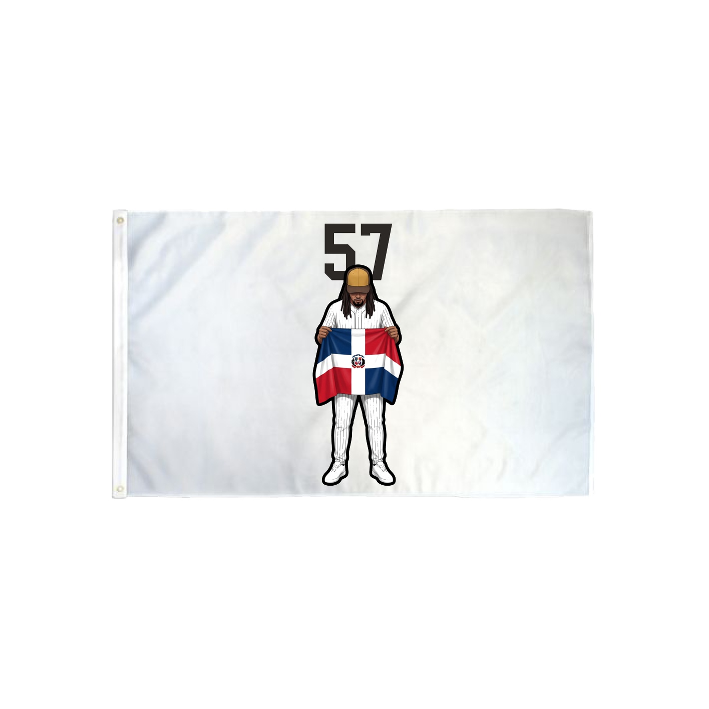 3x5 Flag — Number Top in Classic