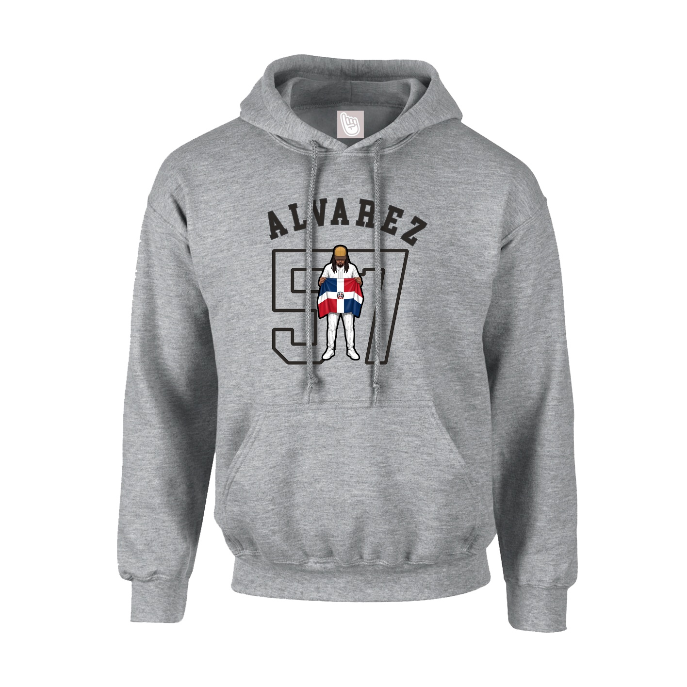 Youth Hoodie — Shirsey Arch in Grey