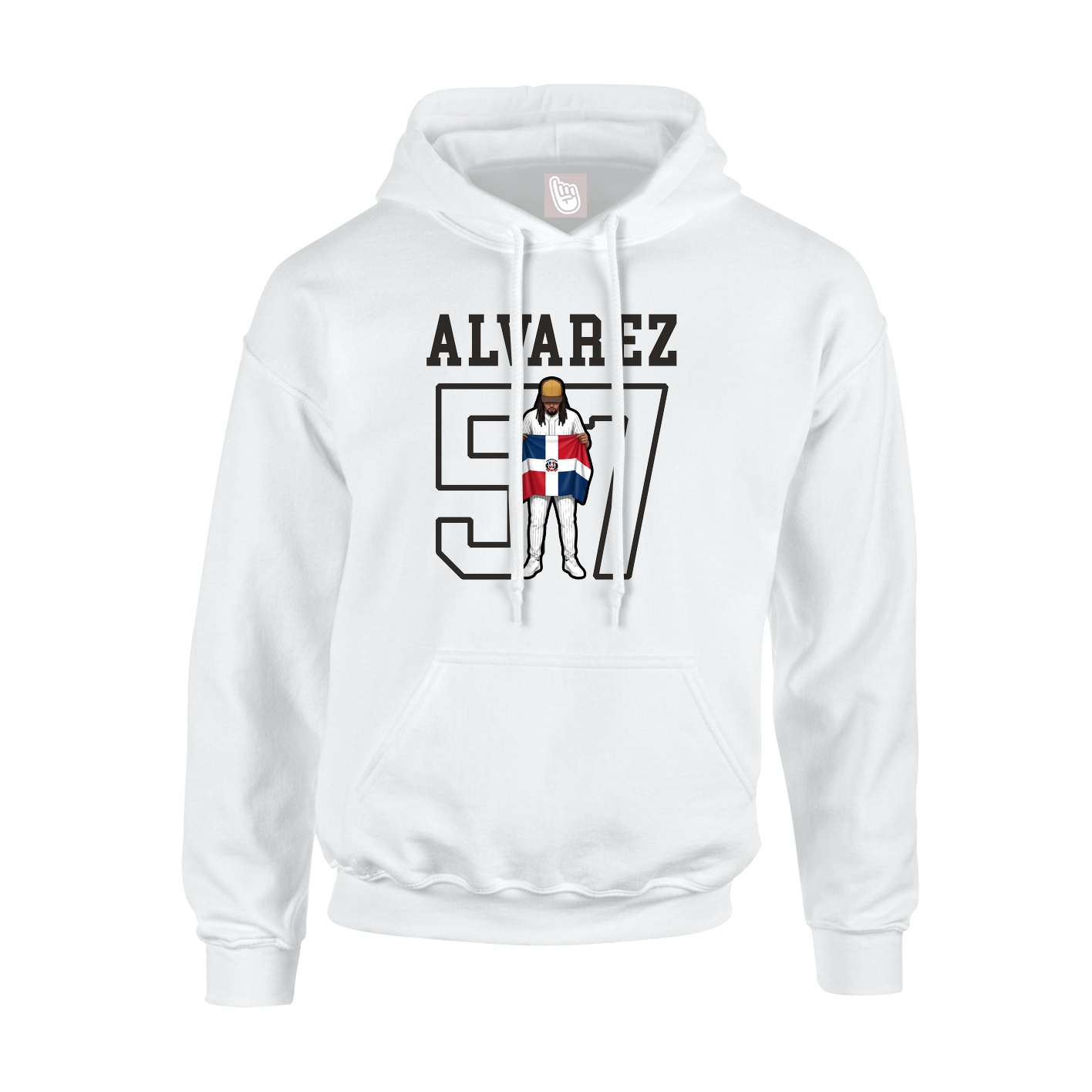 Youth Hoodie — Shirsey in White