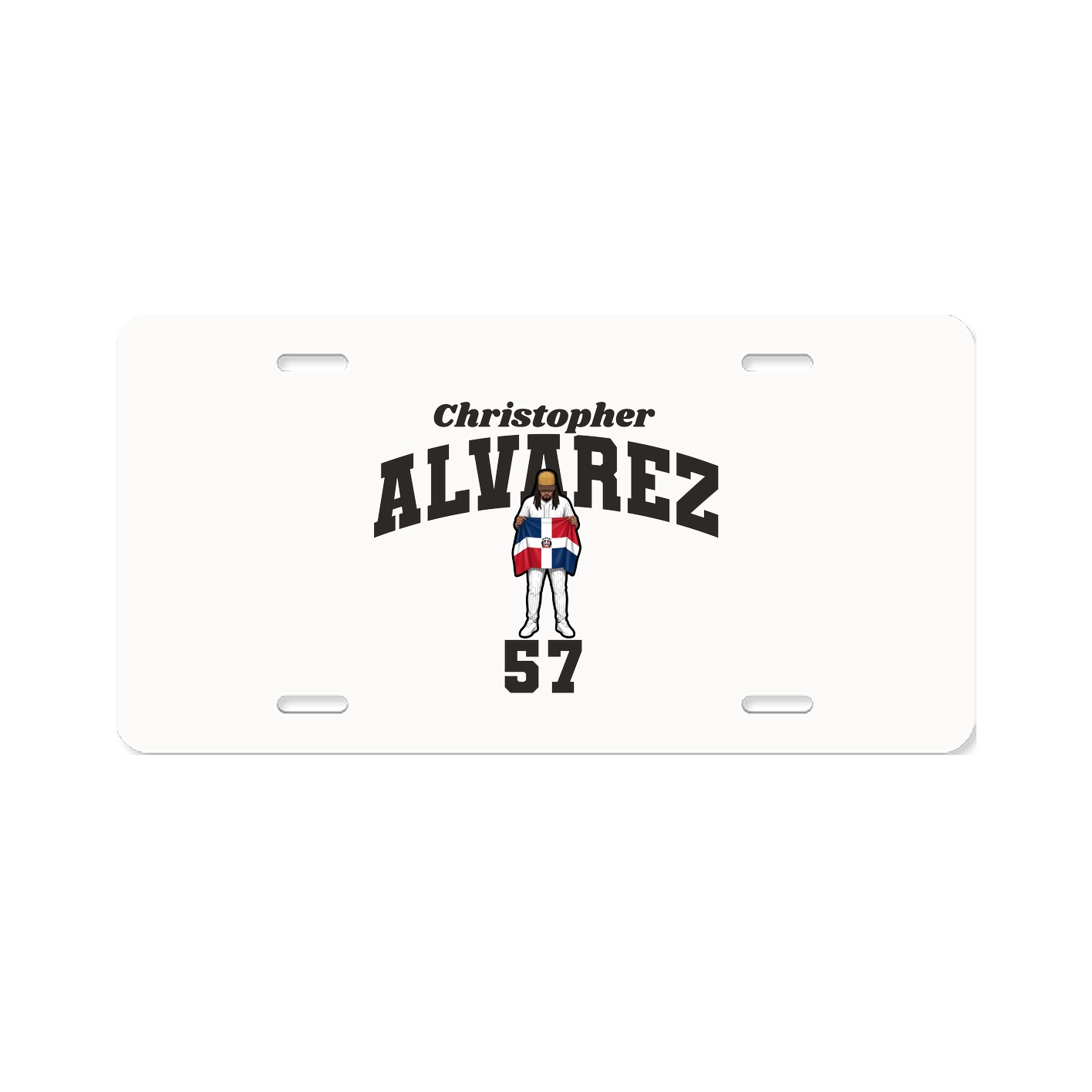 License Plate — Signature Arch in Classic