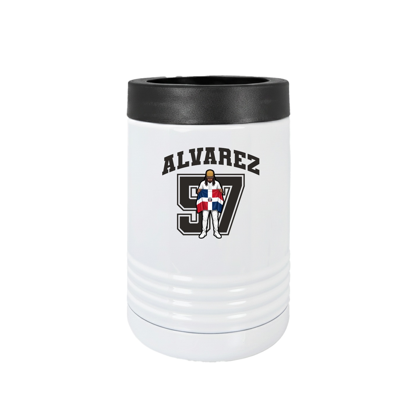 Beverage Holder — Number in White