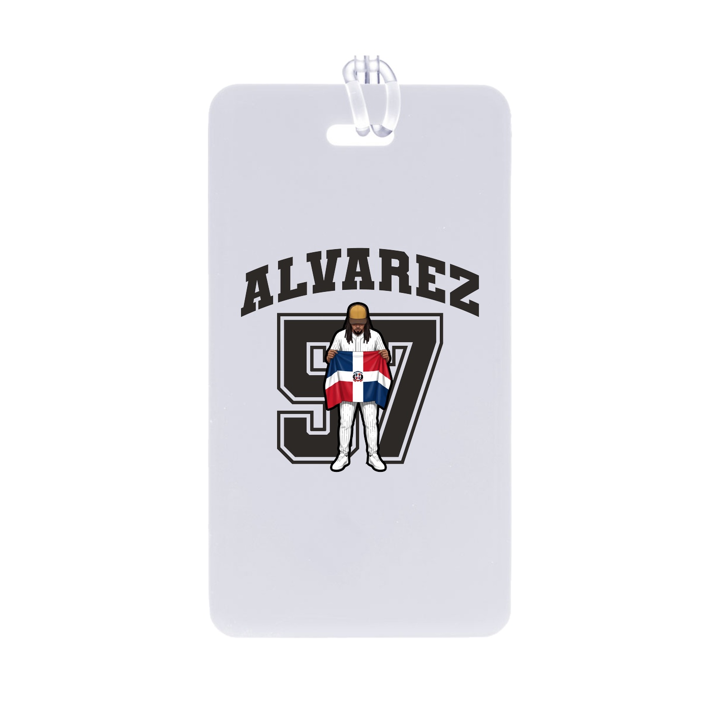 Bag Tag — Number in Classic