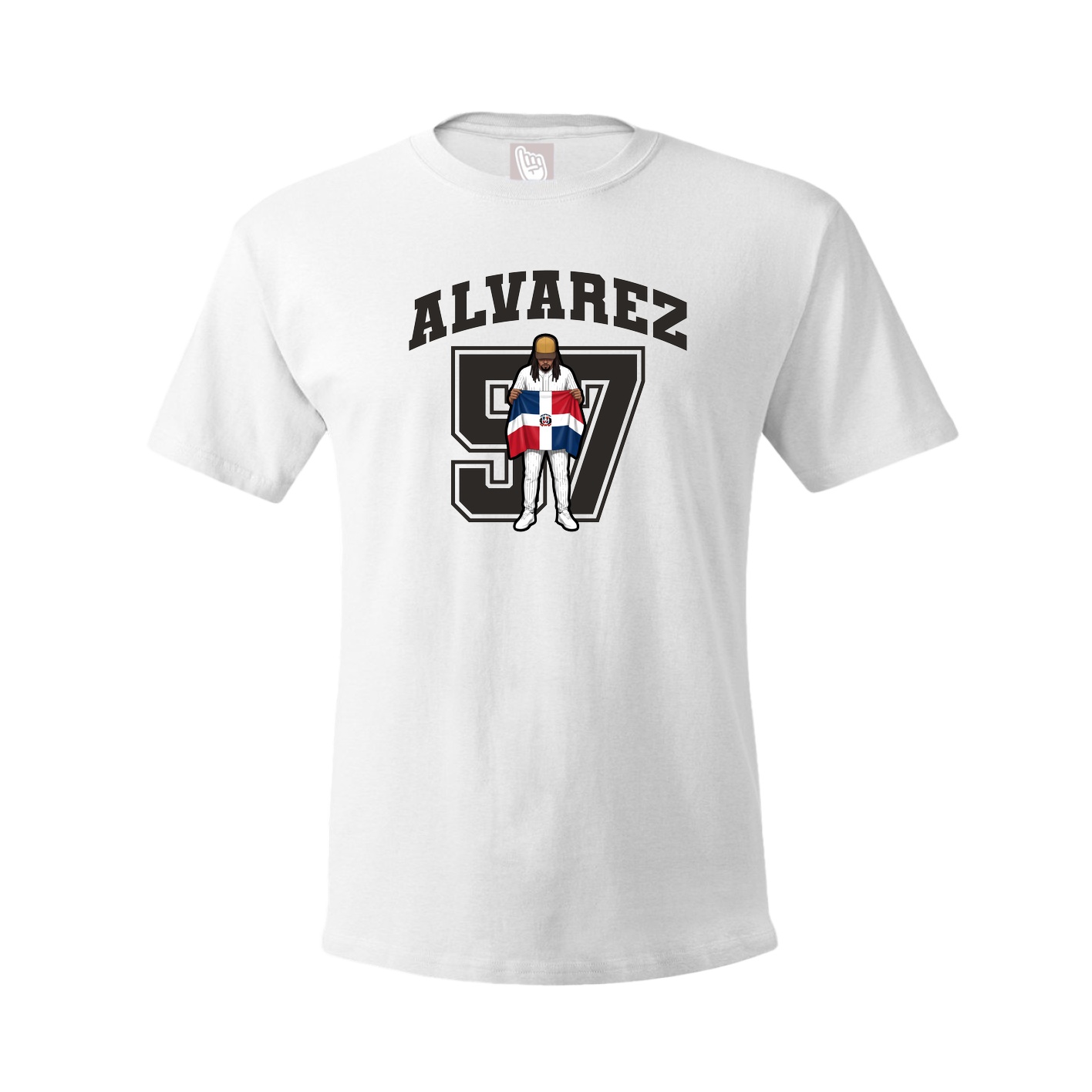 Tee — Number in White