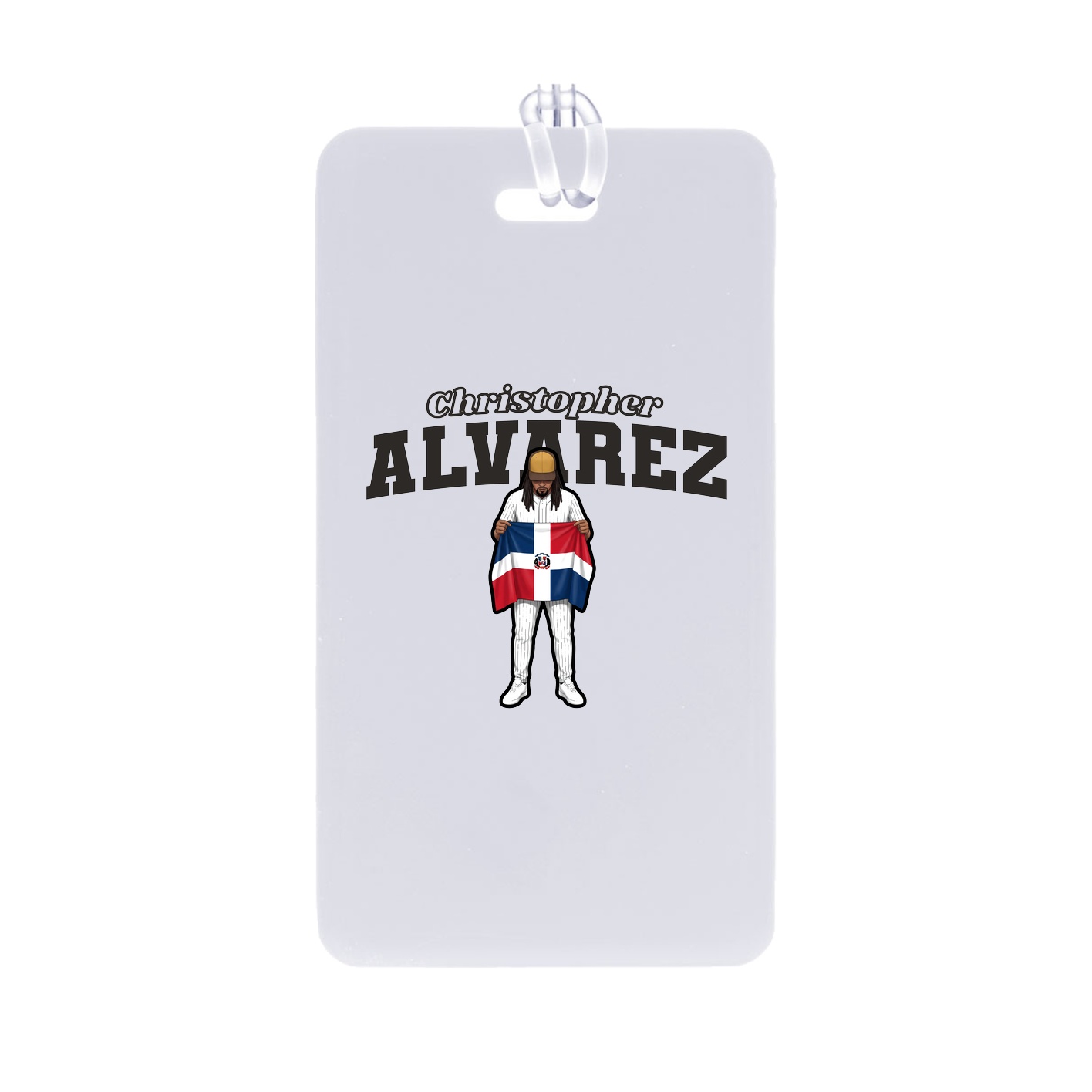 Bag Tag — Name Arch in Classic