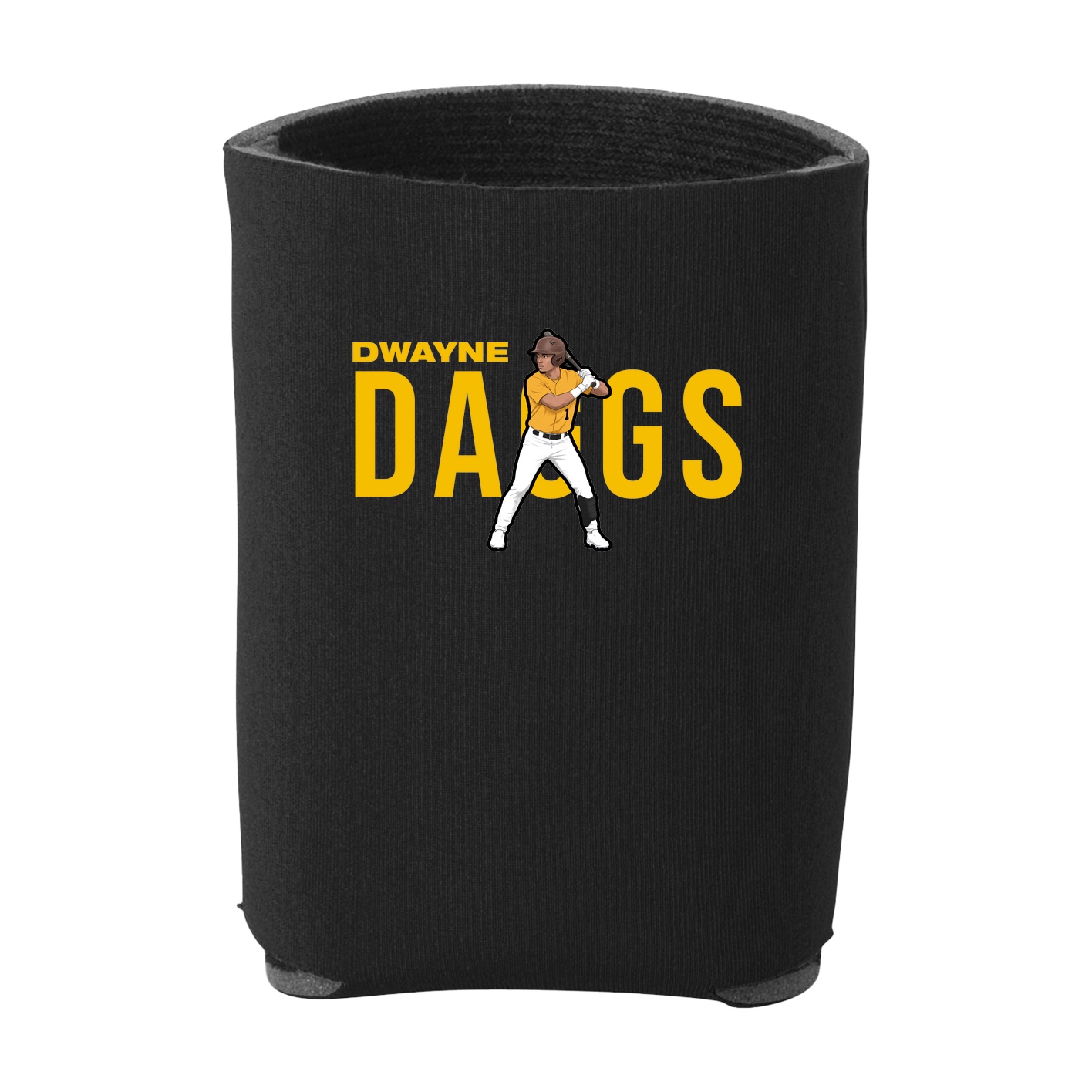 Can Holder — Player Name in Black