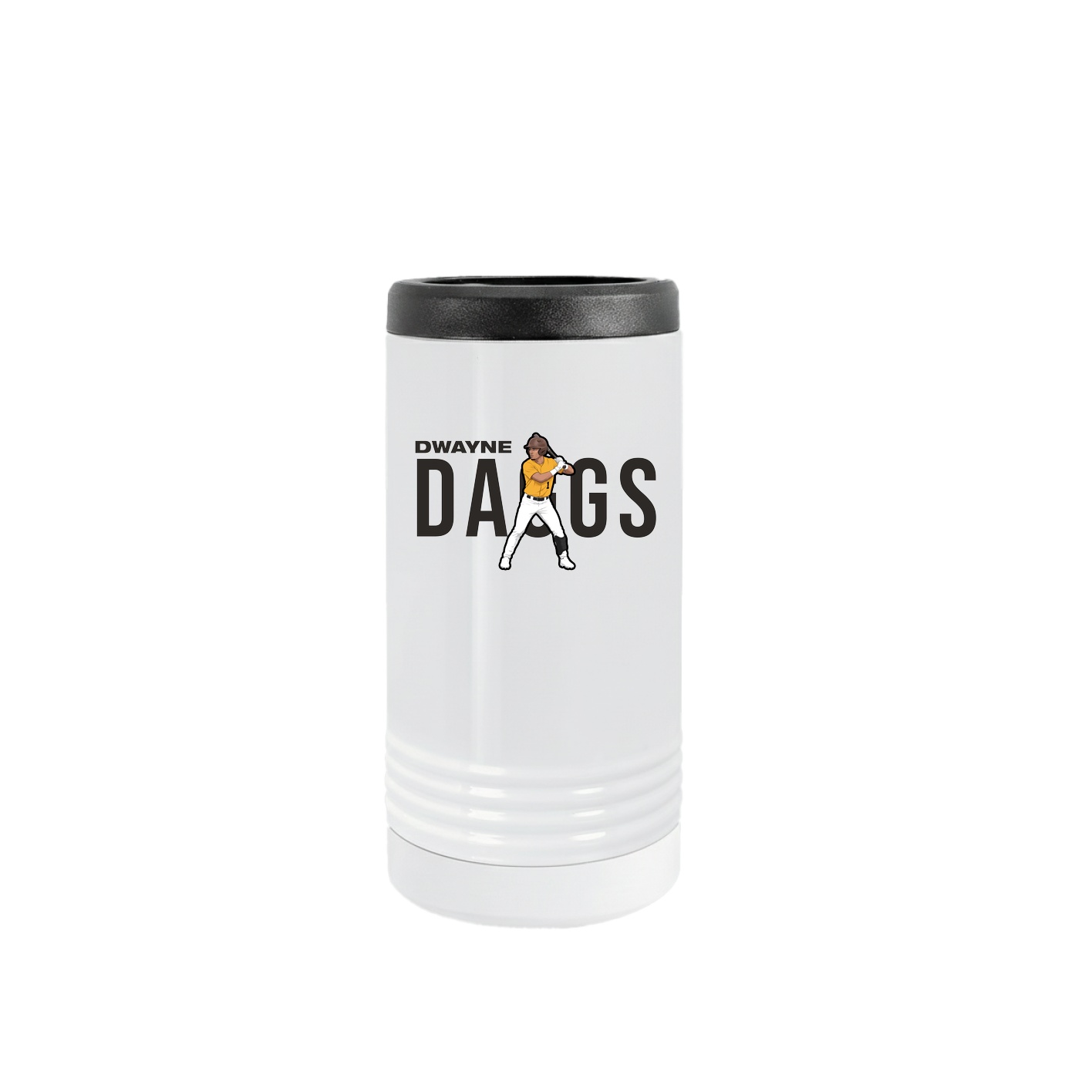 Slim Beverage Holder — Player Name in White