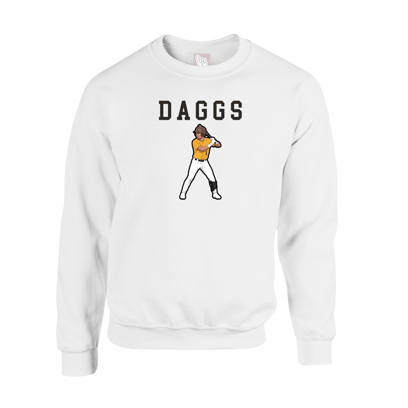 Fleece Crew — Shirsey in White