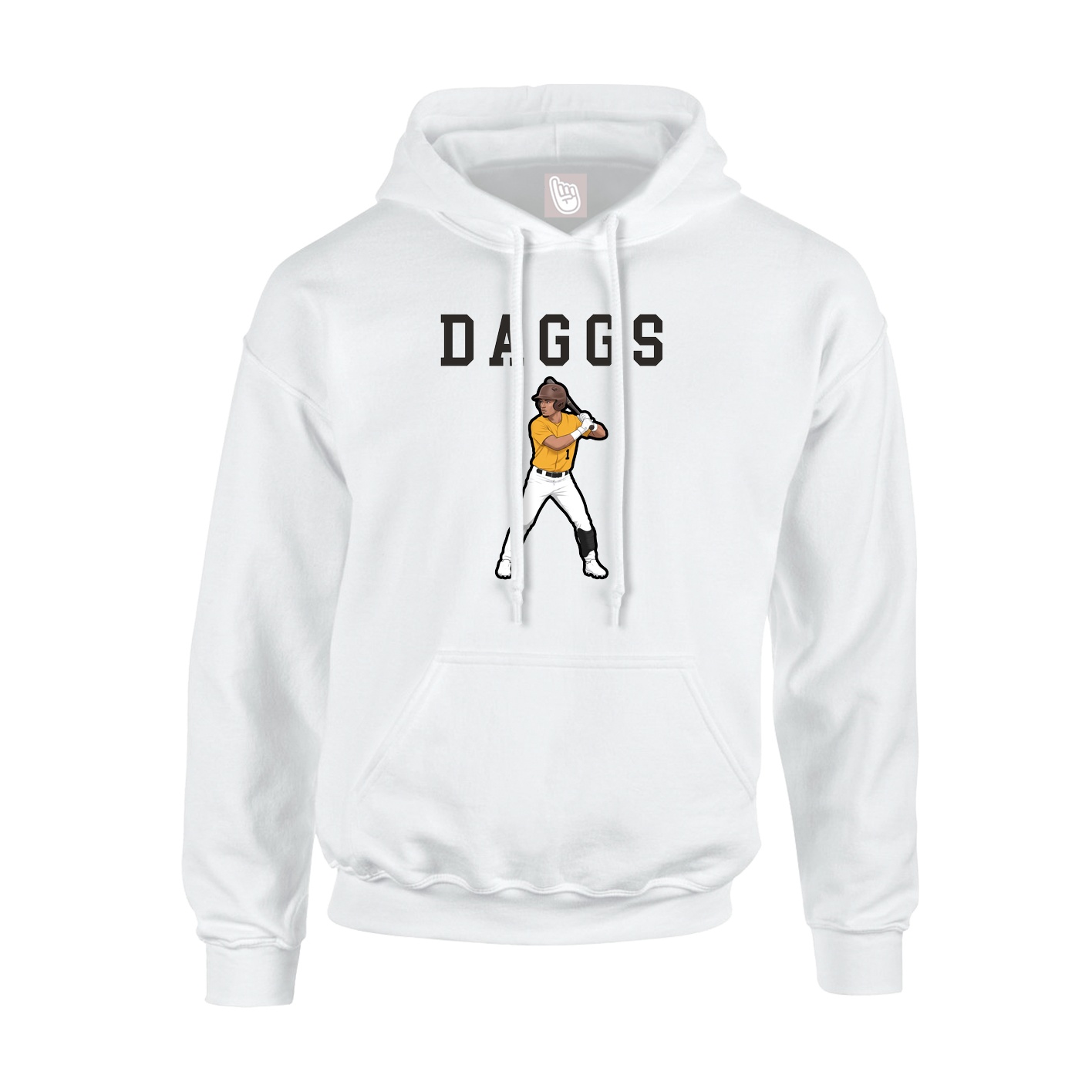 Youth Hoodie — Shirsey in White