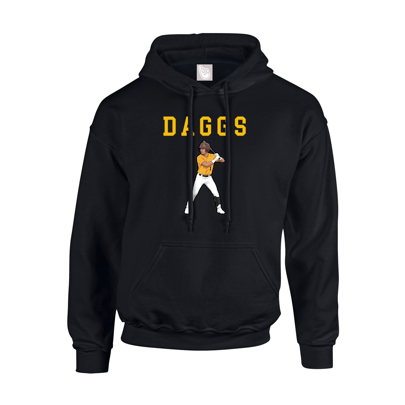 Youth Hoodie — Shirsey in Black