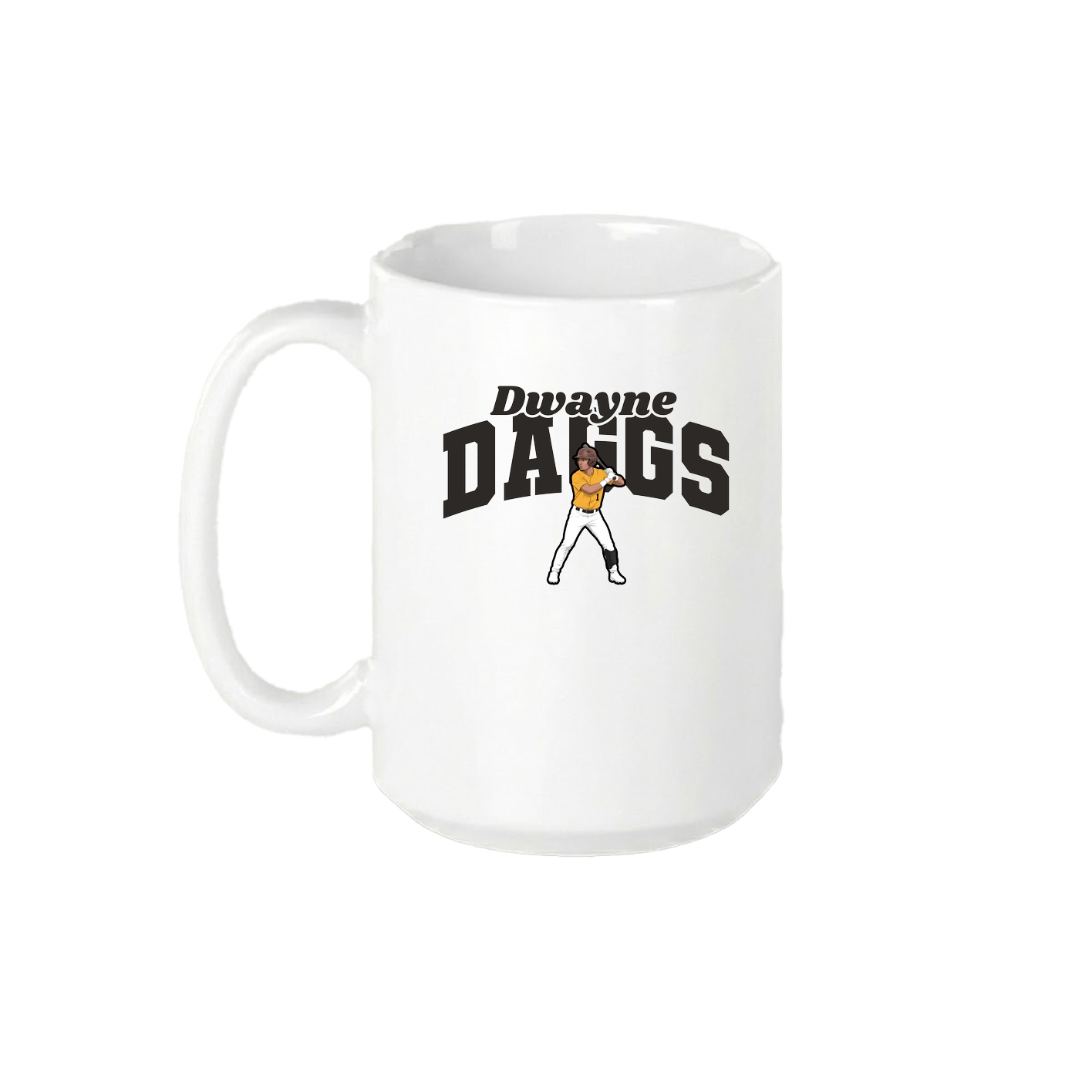 15oz Coffee Mug — Signature Arch in White