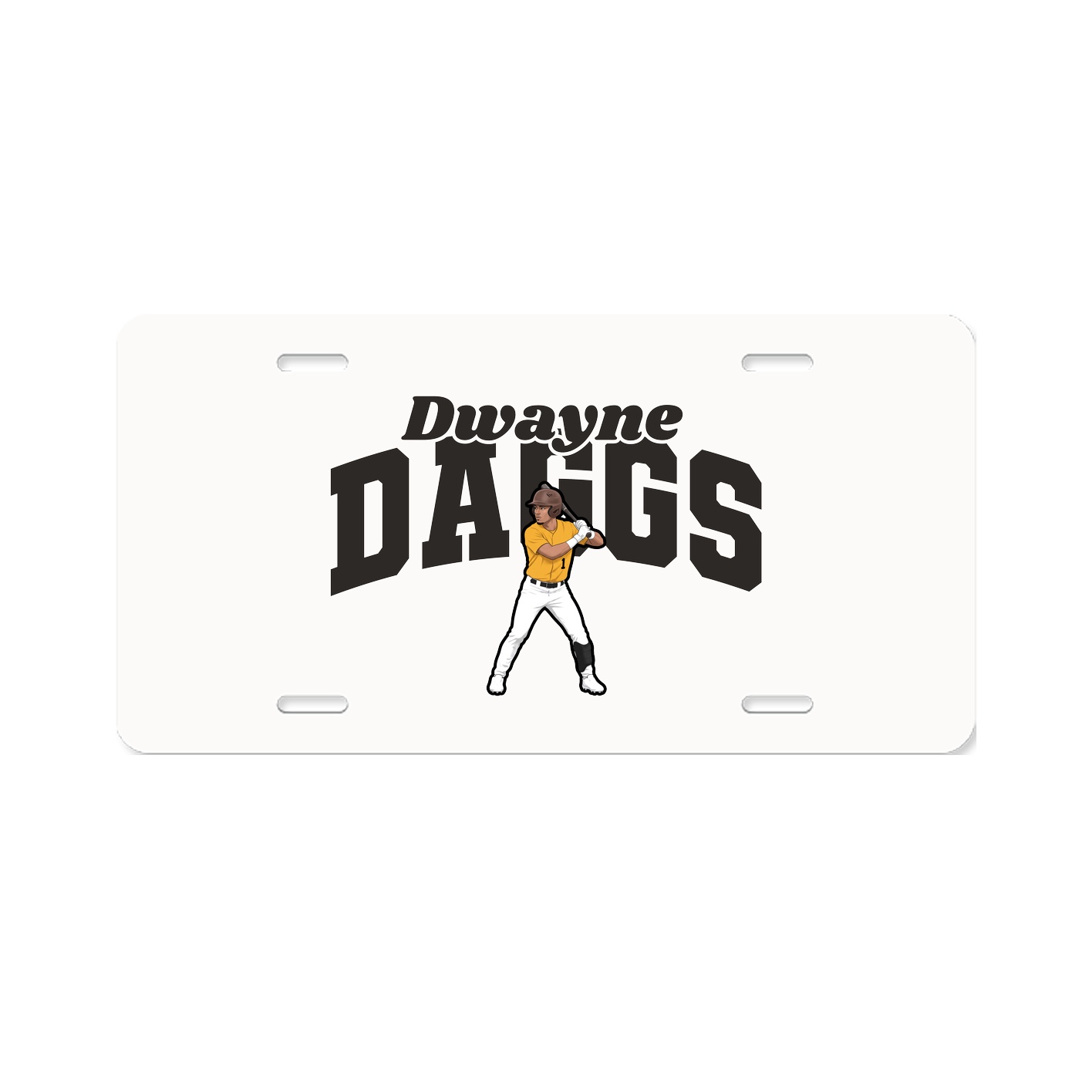 License Plate — Signature Arch in Classic