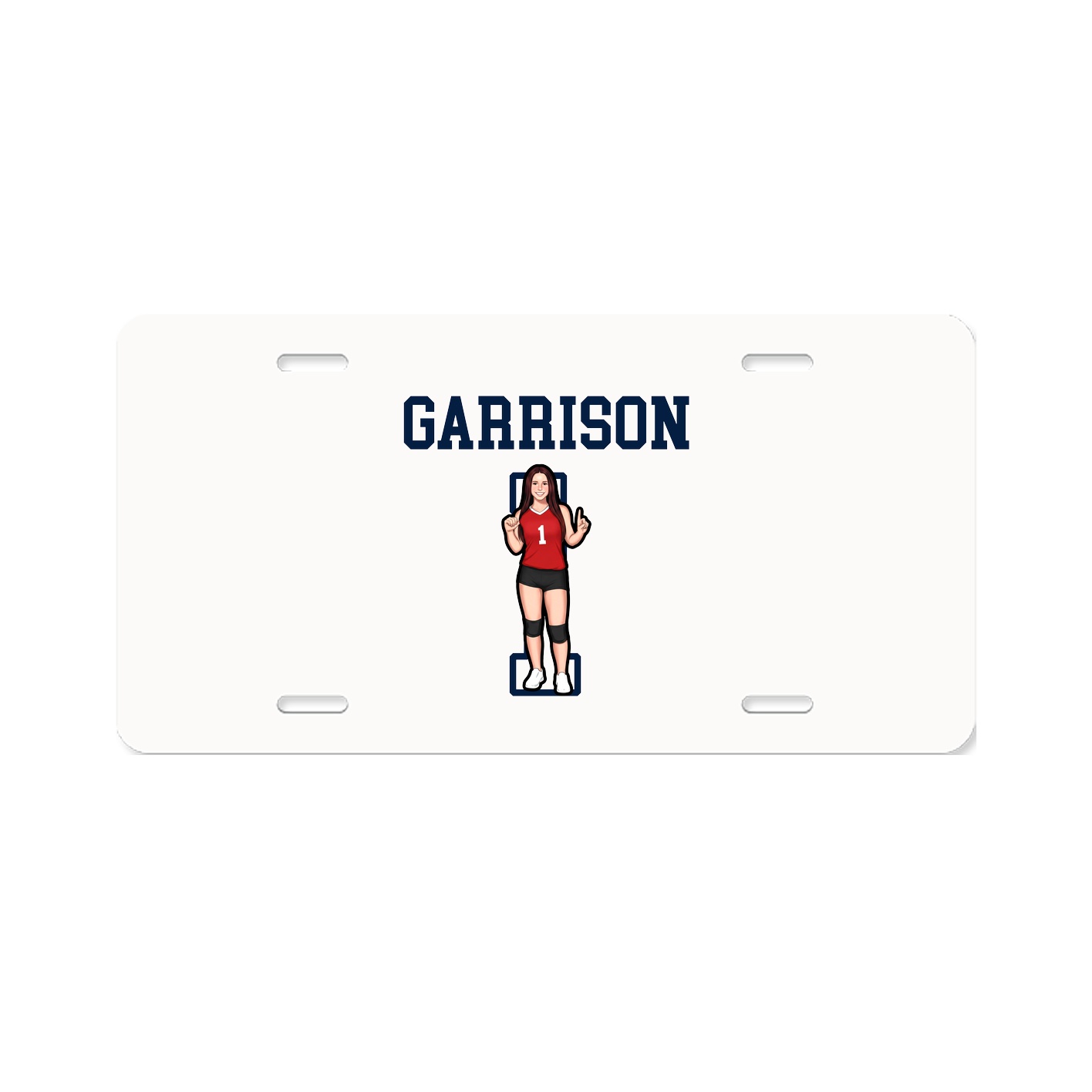 License Plate — Shirsey in Classic