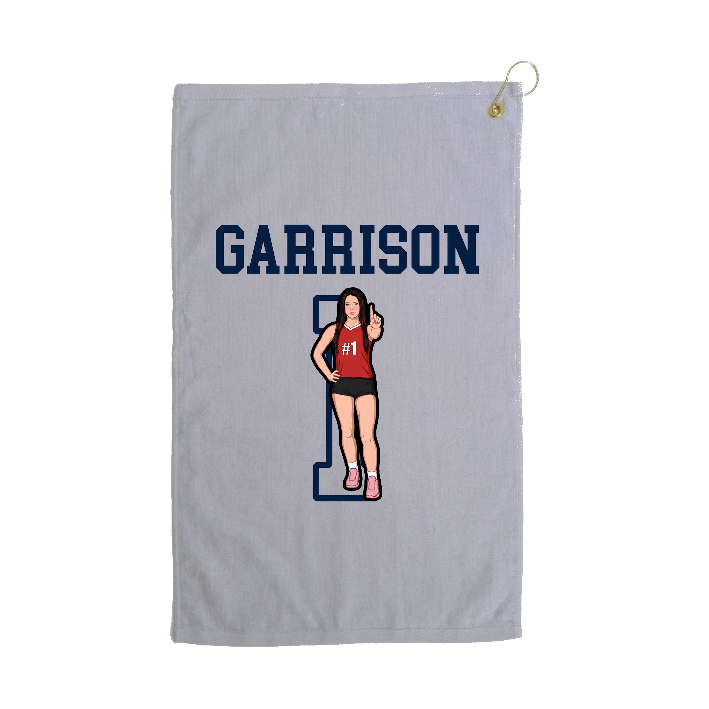 Golf Towel — Shirsey in Grey