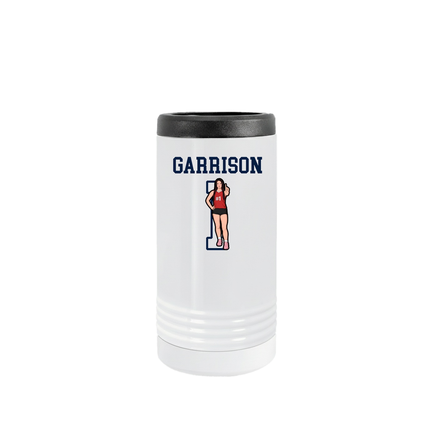 Slim Beverage Holder — Shirsey in White