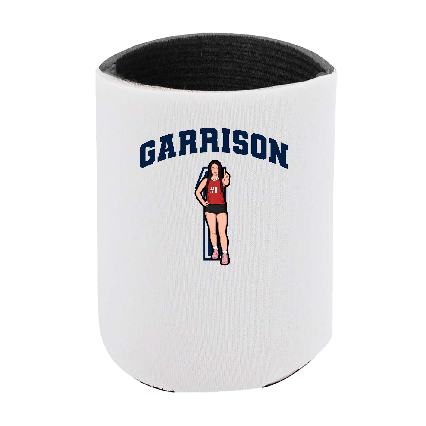 Can Holder — Number in White