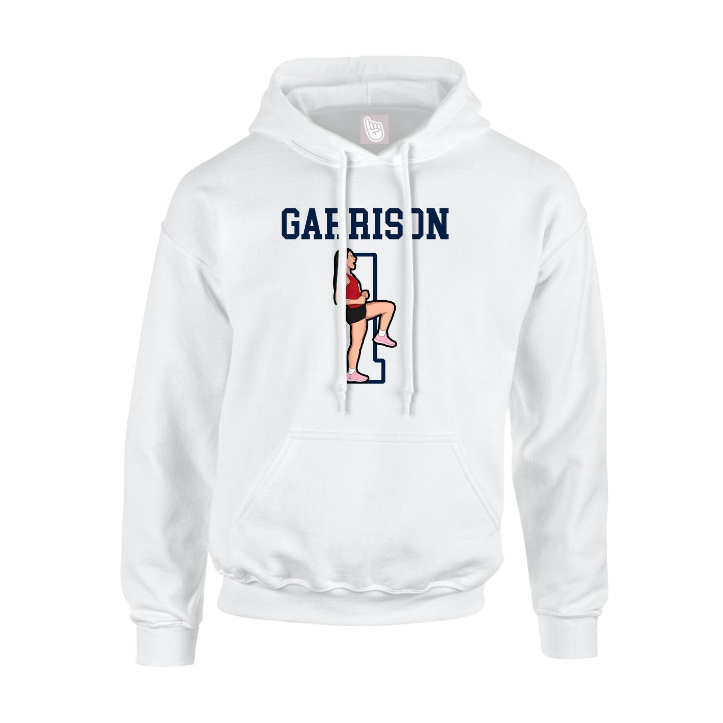 Youth Hoodie — Shirsey in White