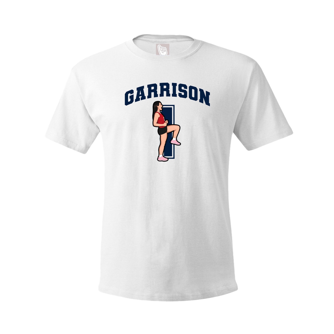Tee — Number in White