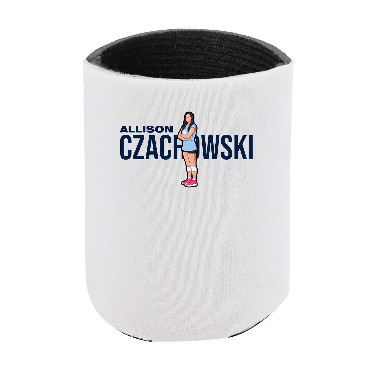 Can Holder — Player Name in White