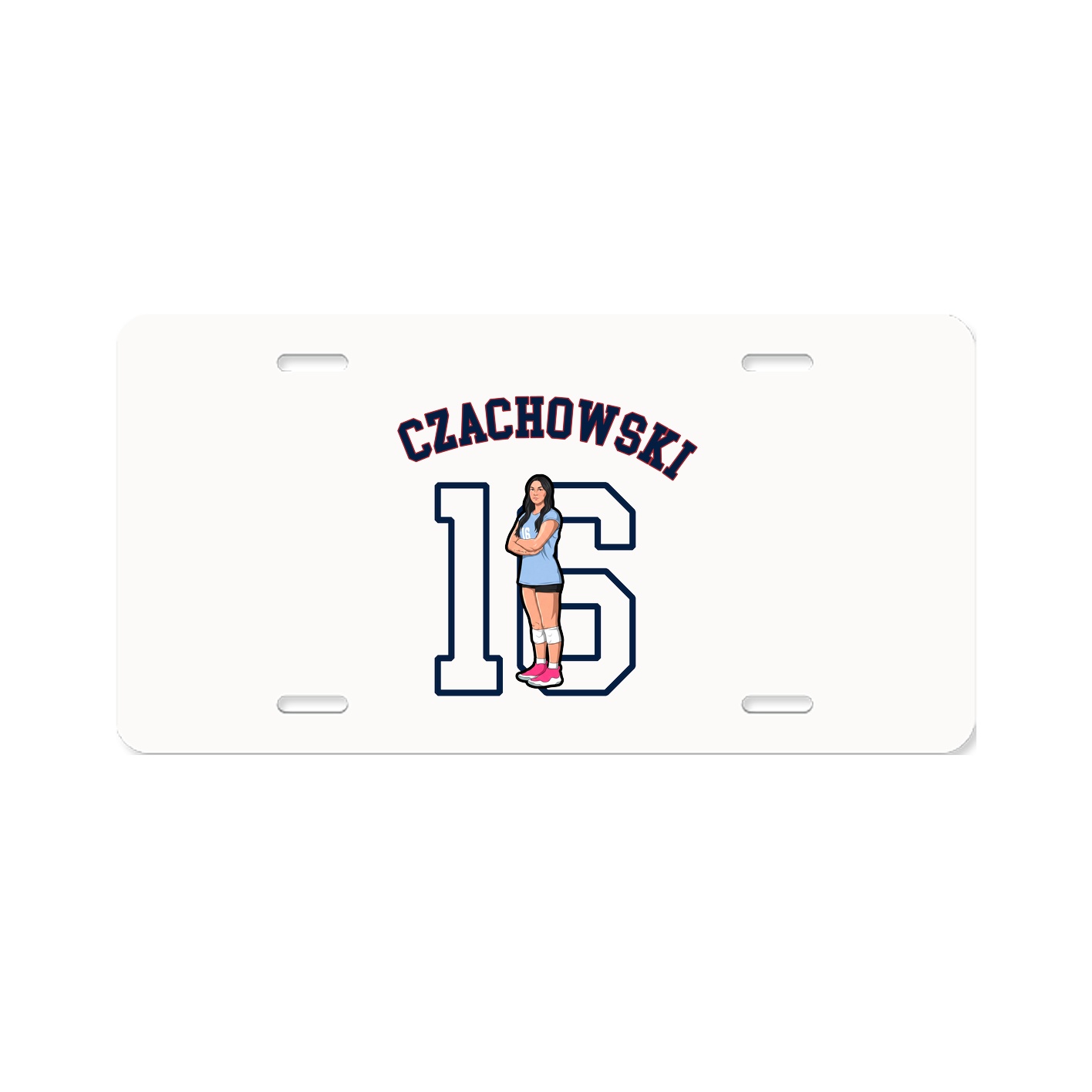 License Plate — Shirsey Arch in Classic