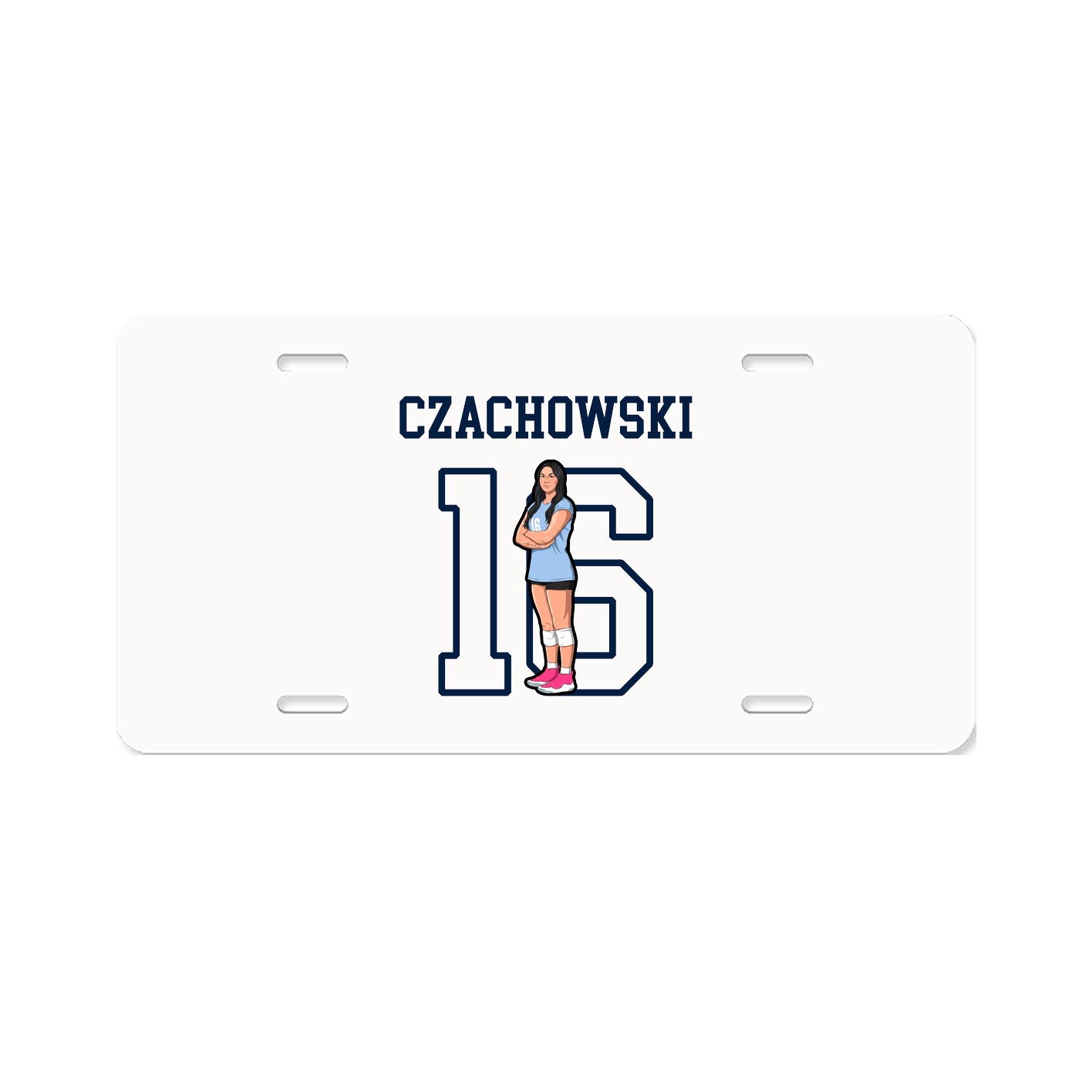License Plate — Shirsey in Classic