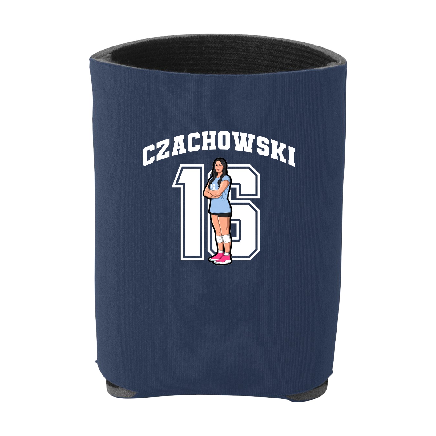 Can Holder — Number in Navy