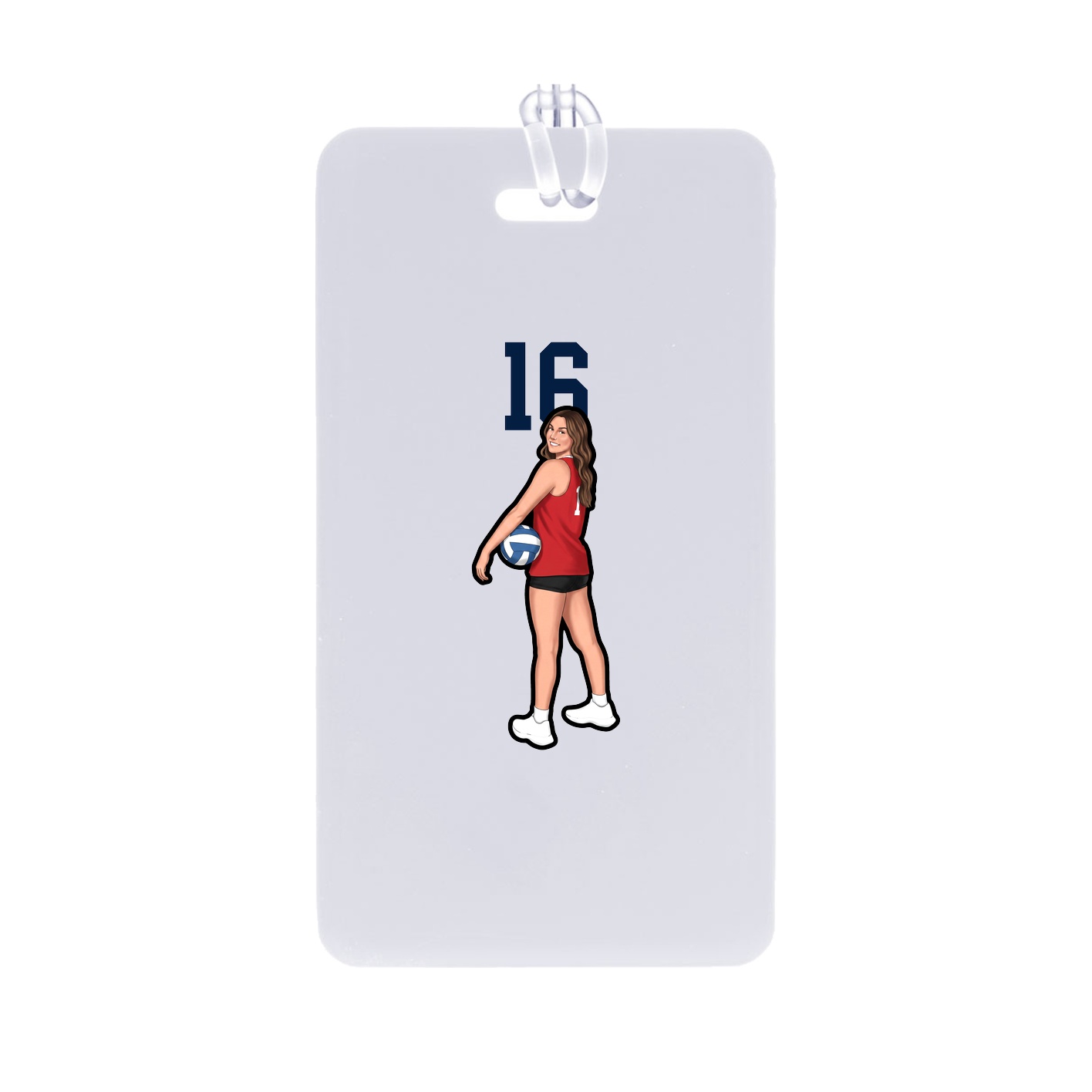 Bag Tag — Number Top in Classic