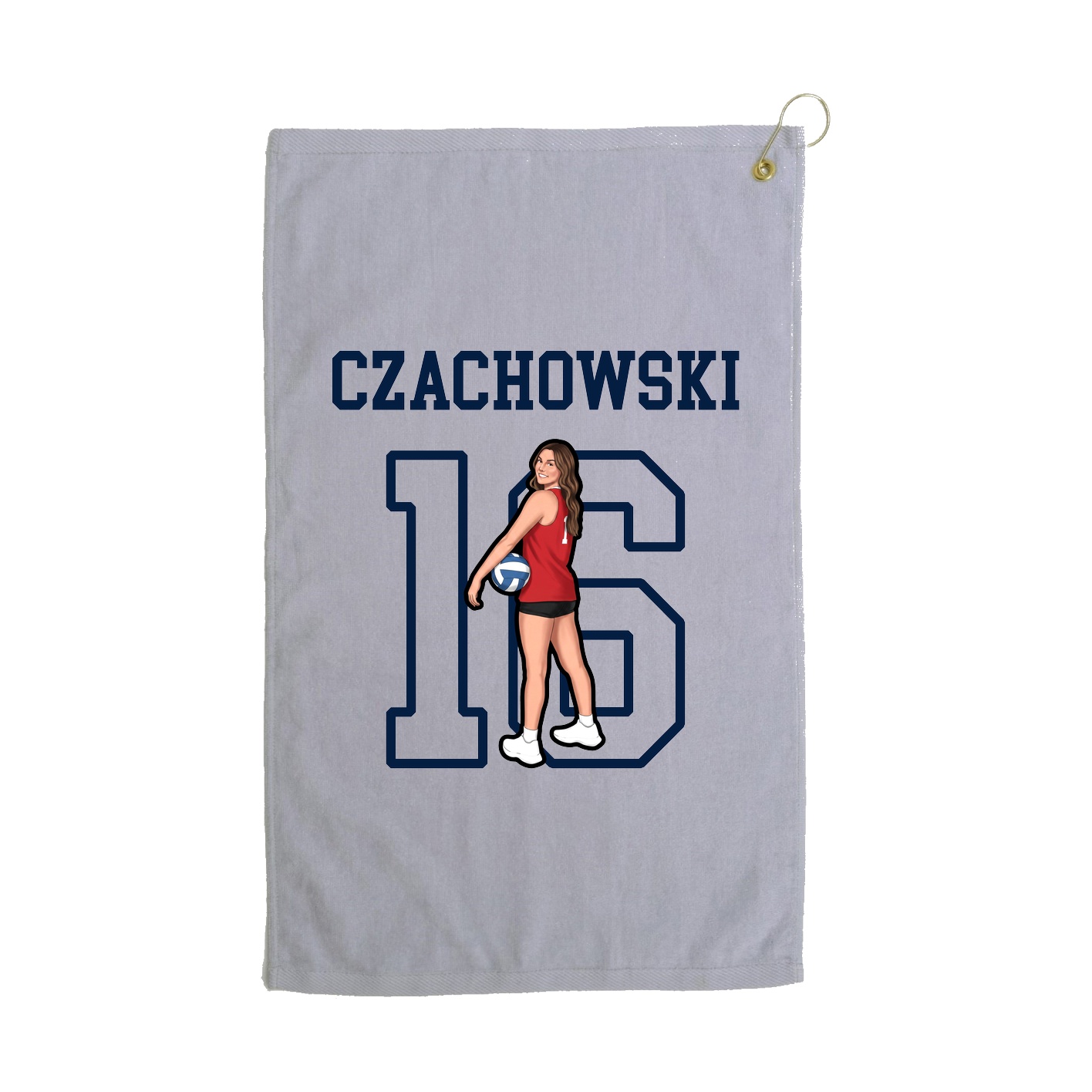 Golf Towel — Shirsey in Grey