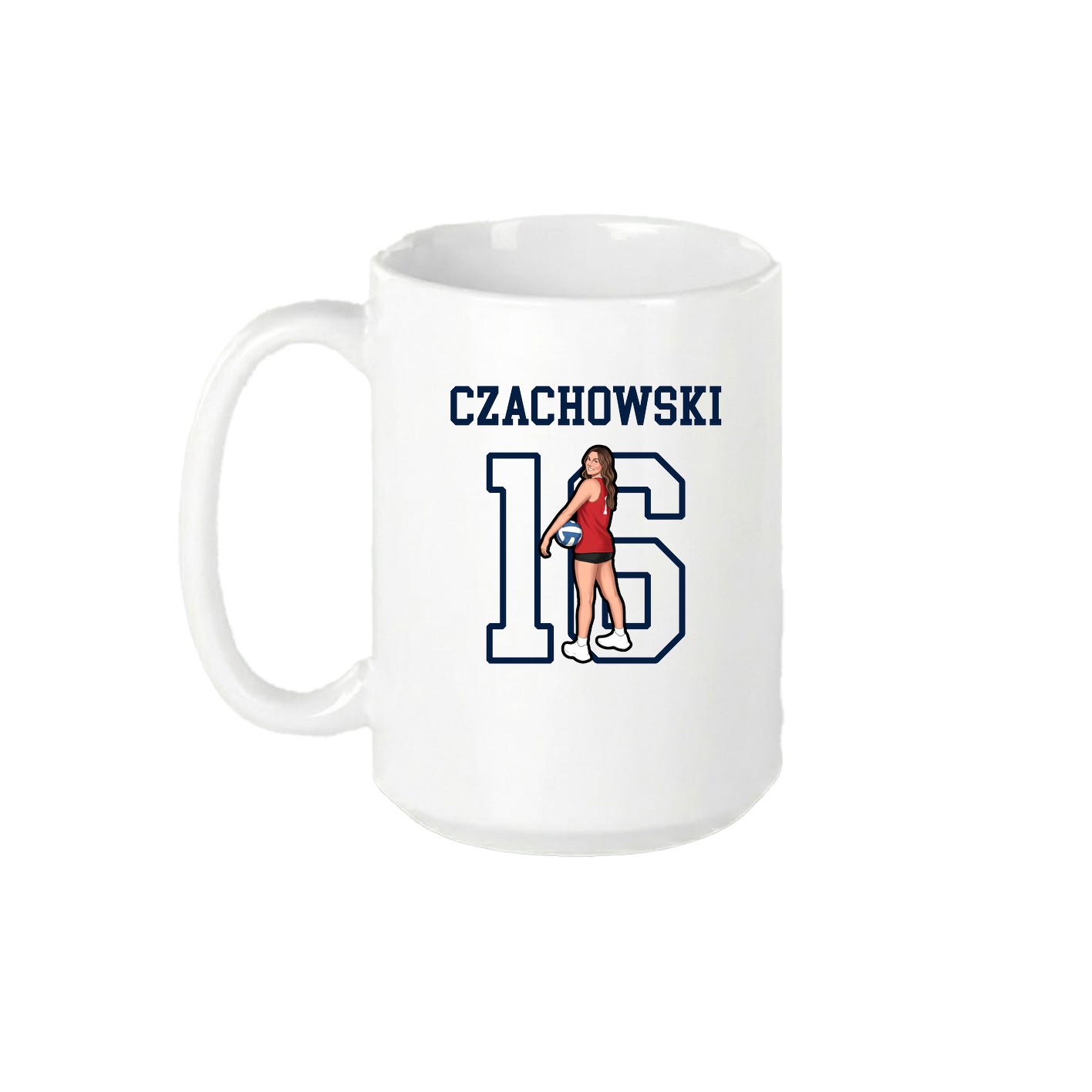 15oz Coffee Mug — Shirsey in White
