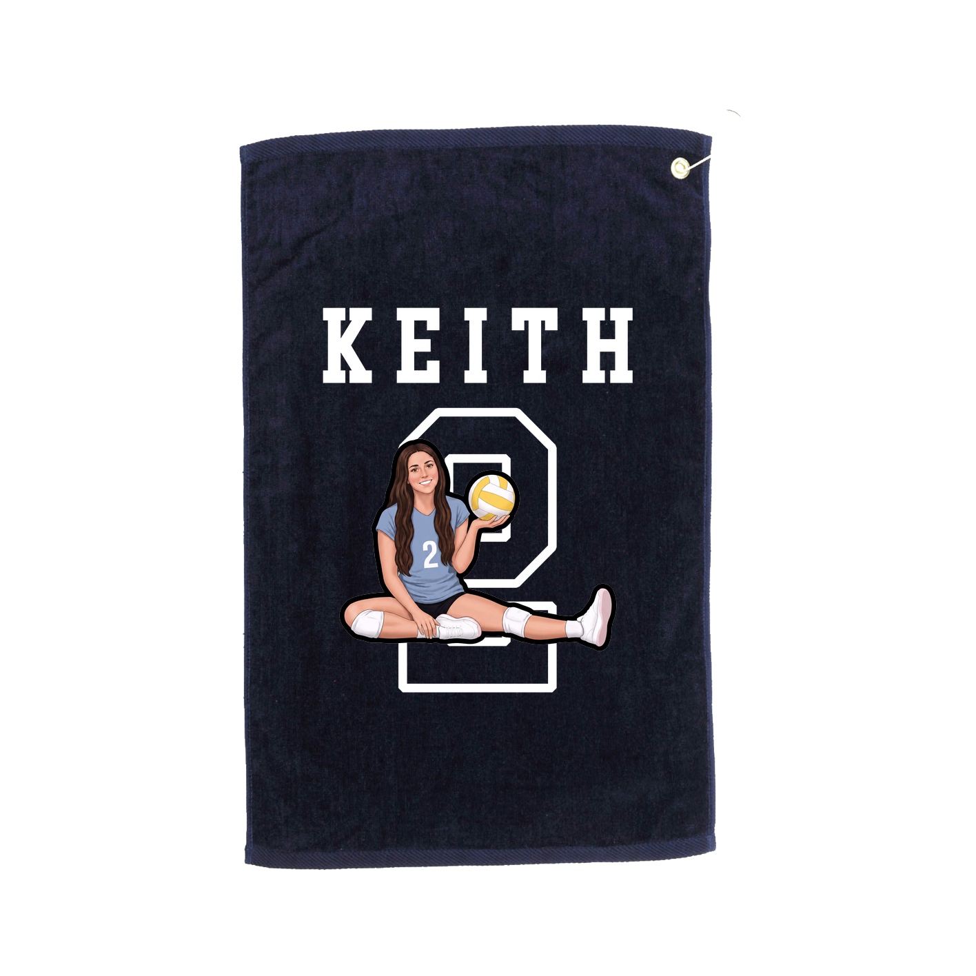 Golf Towel — Shirsey in Navy