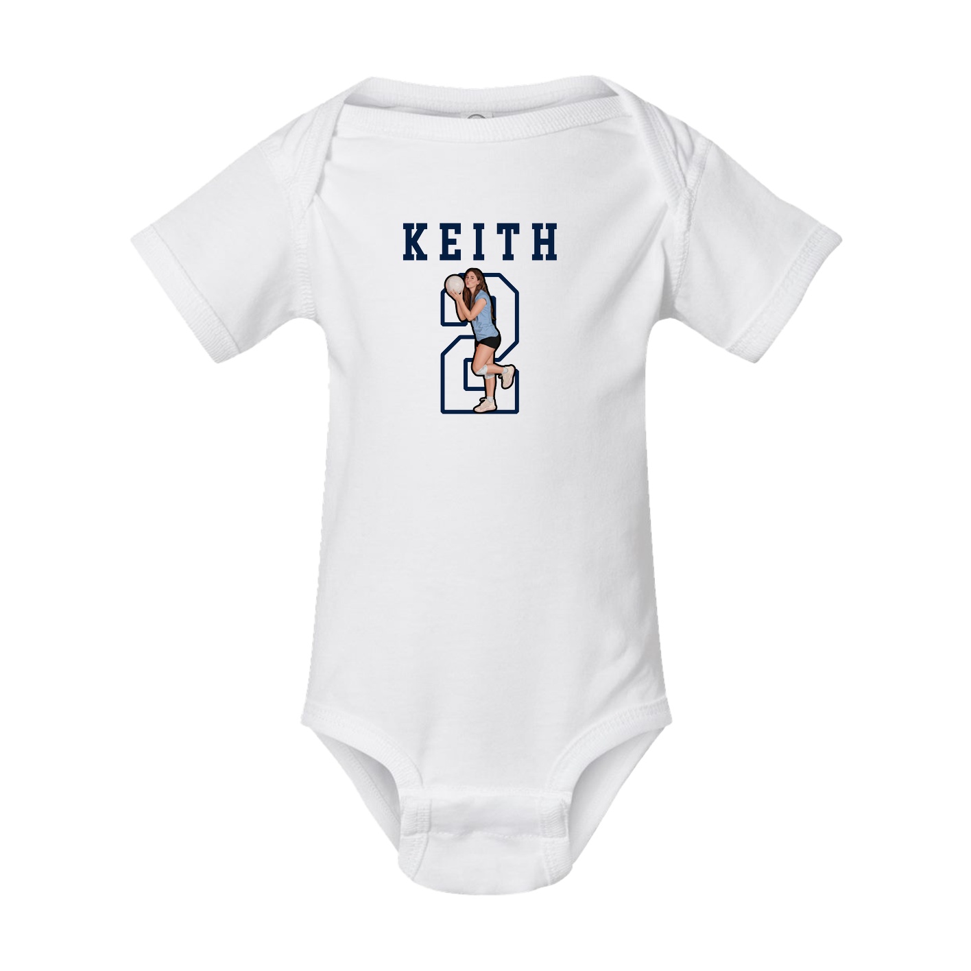 Baby Onesie — Shirsey in White