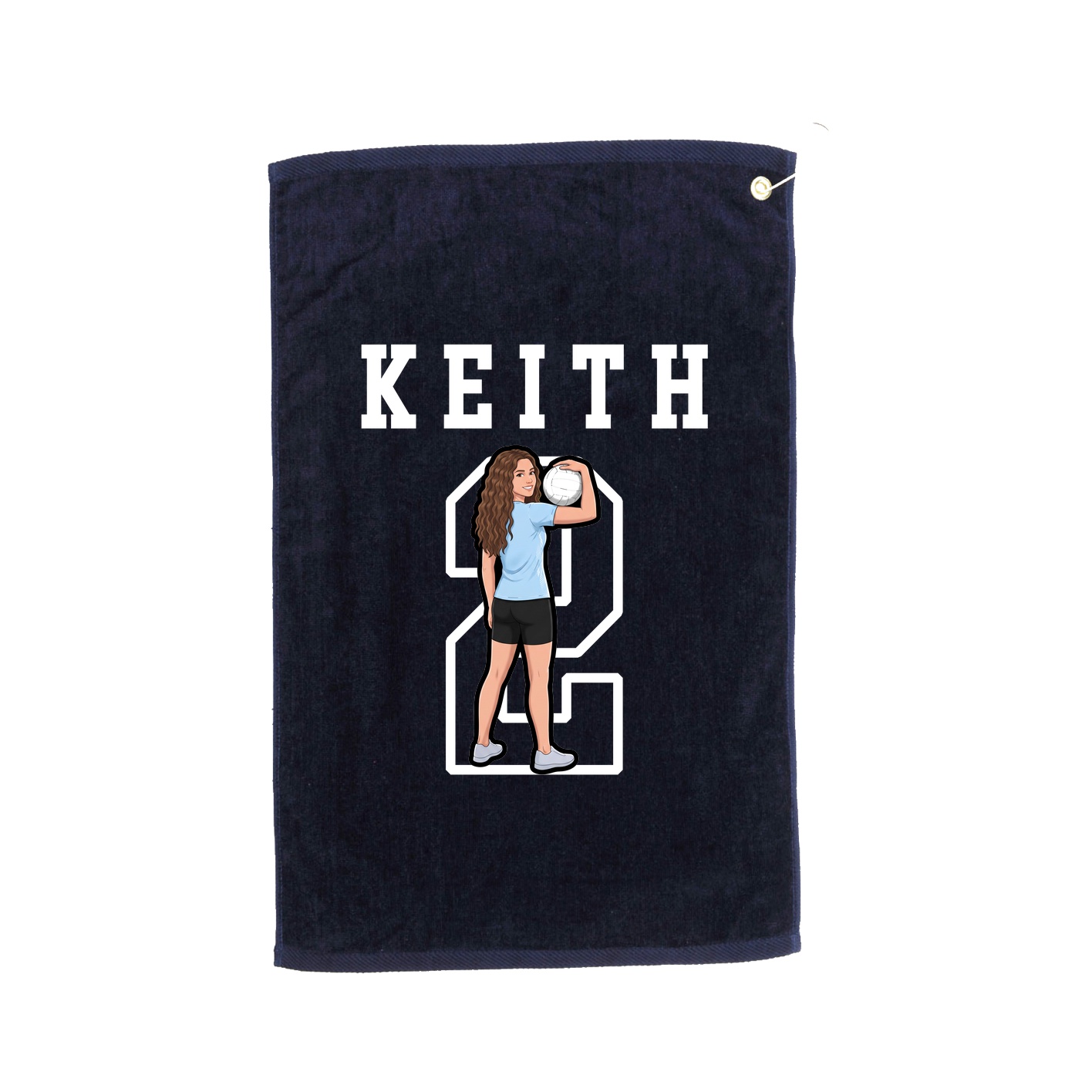 Golf Towel — Shirsey in Navy